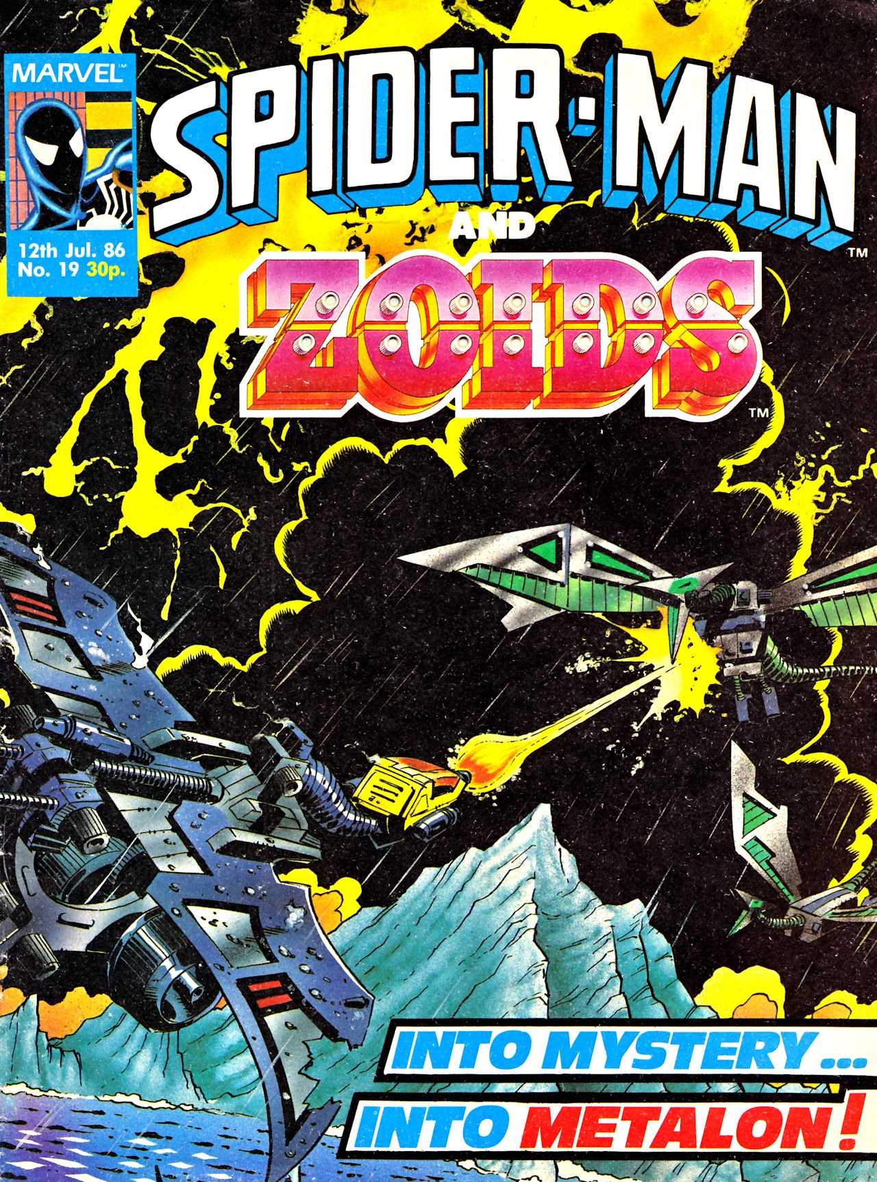 Read online Spider-Man and Zoids comic -  Issue #19 - 1