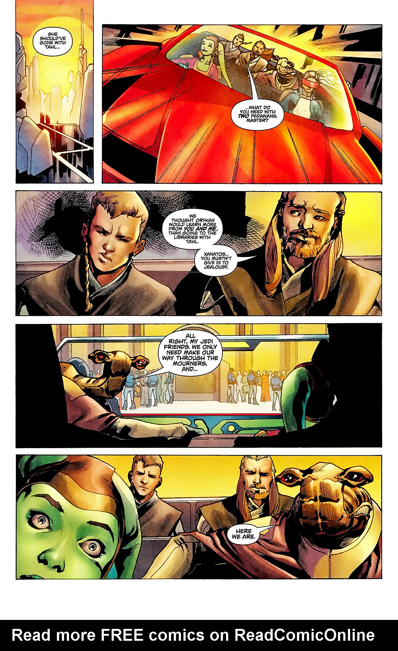 Read online Star Wars: Jedi - The Dark Side comic -  Issue #2 - 11