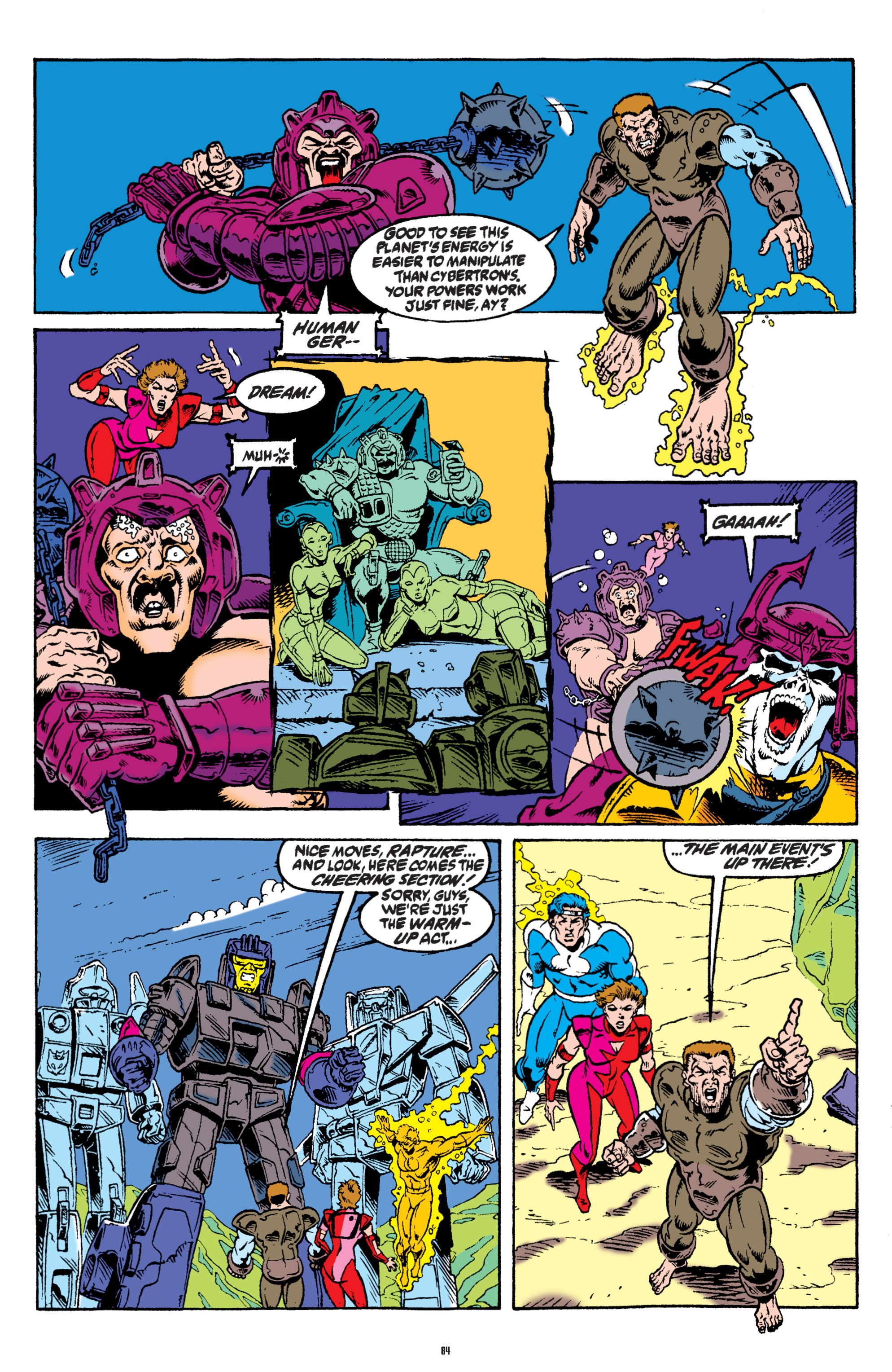 Read online The Transformers Classics comic -  Issue # TPB 7 - 84
