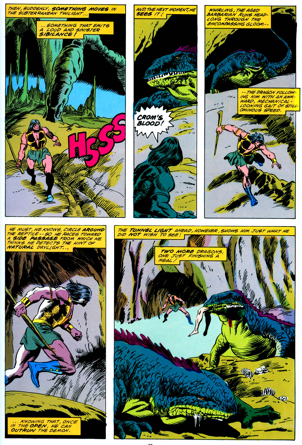 Read online Marvel Graphic Novel comic -  Issue #42 - Conan of the Isles - 80