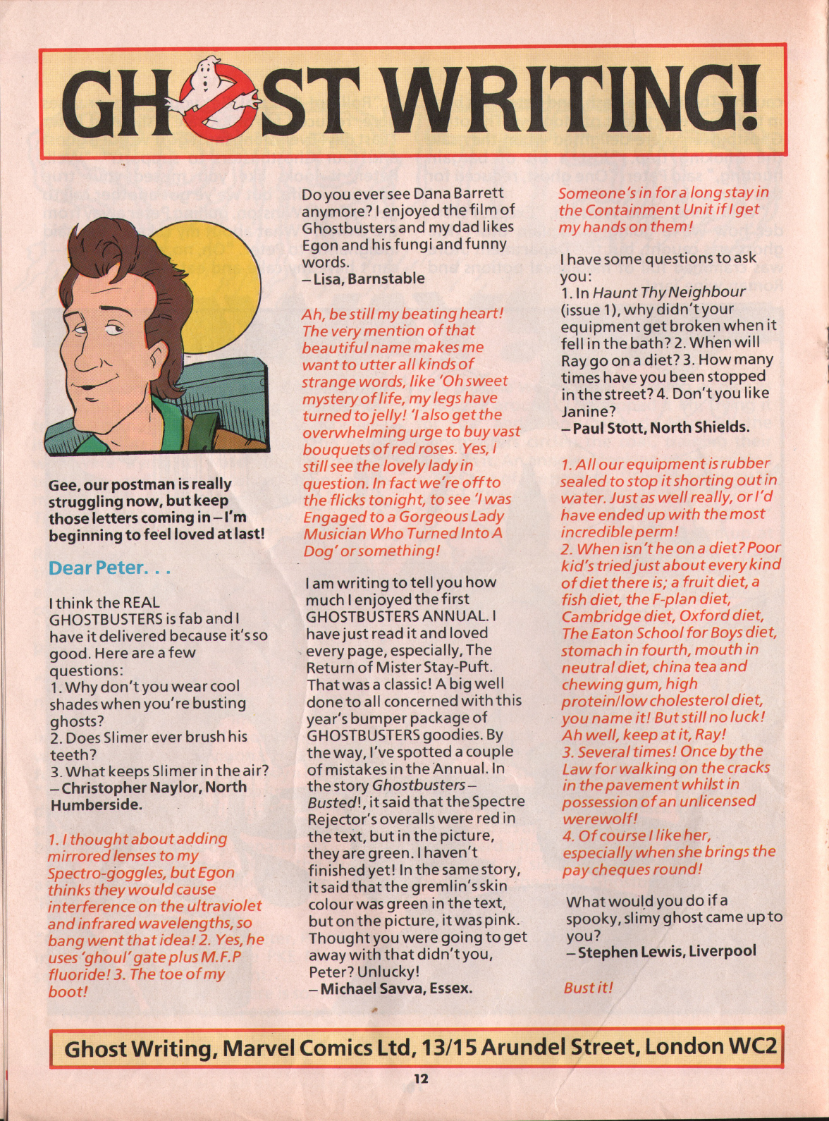Read online The Real Ghostbusters comic -  Issue #16 - 12