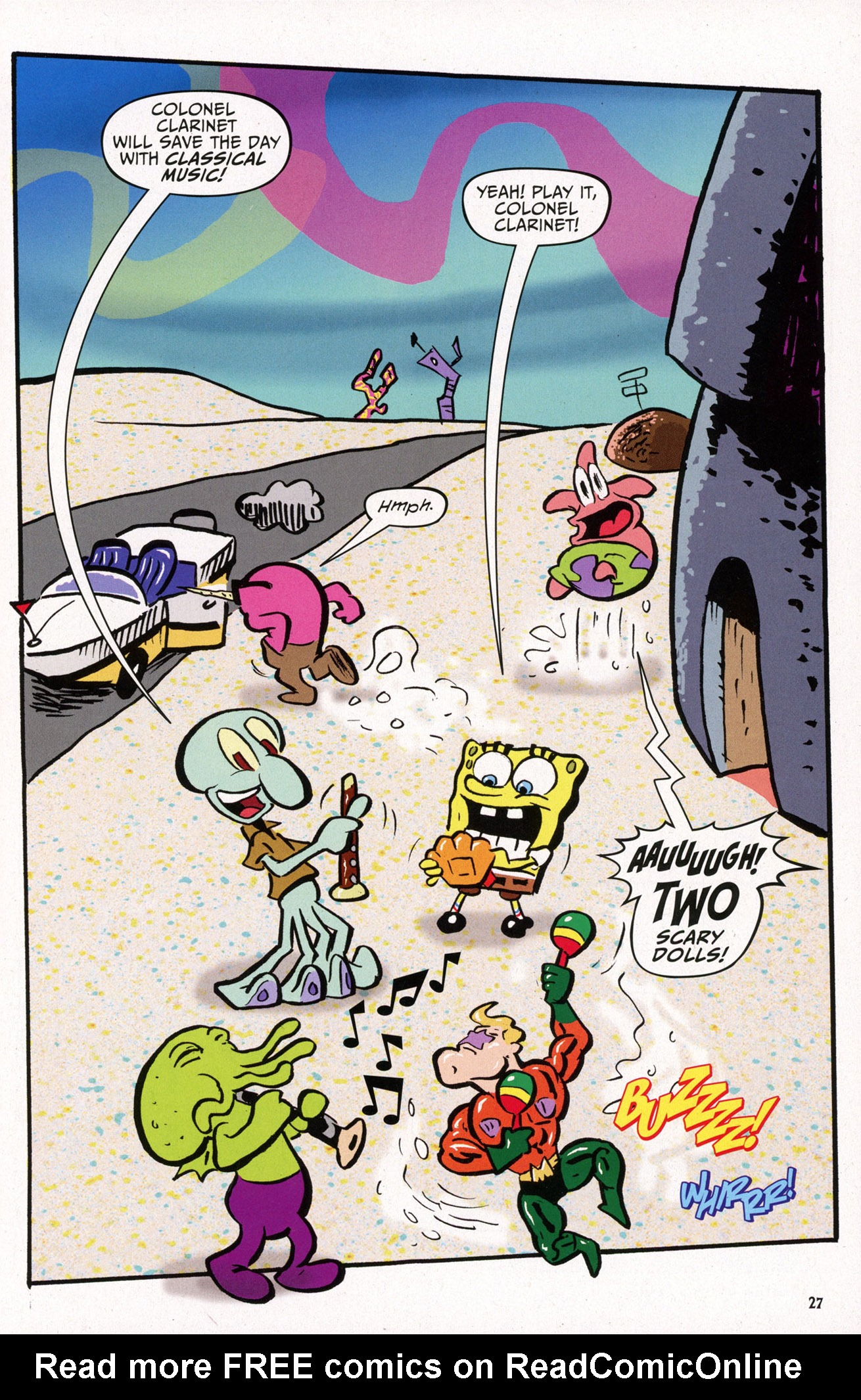 Read online SpongeBob Comics comic -  Issue #66 - 29