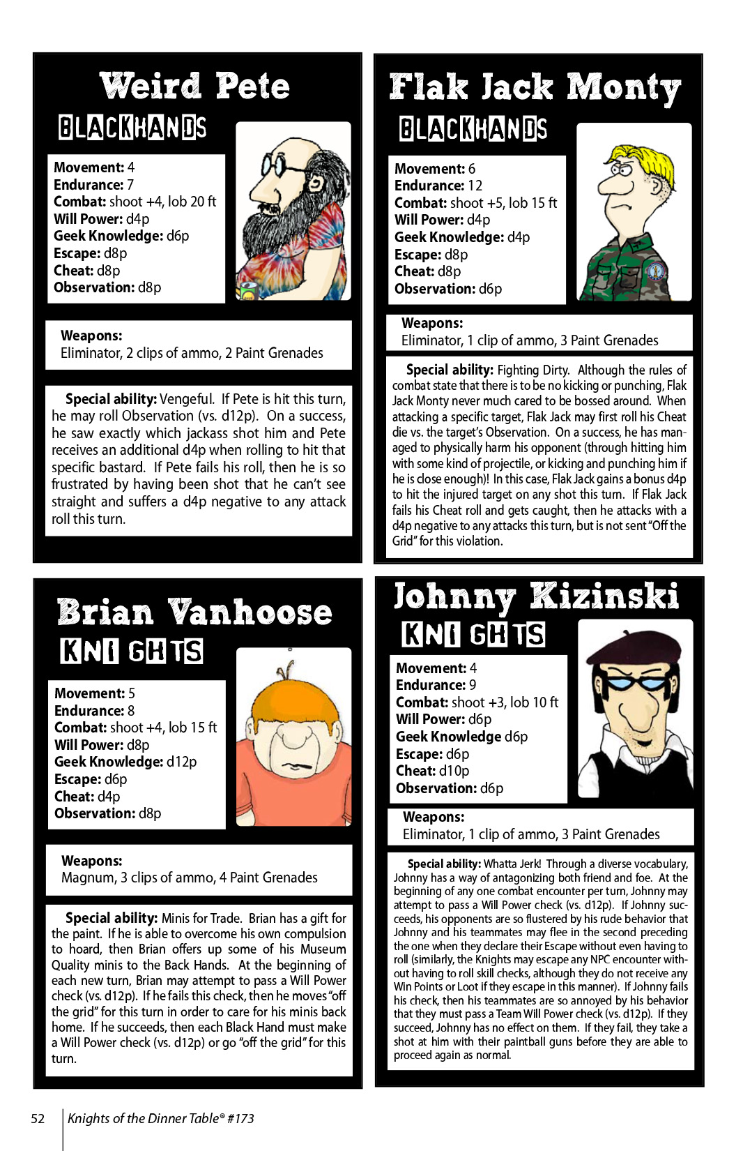 Read online Knights of the Dinner Table comic -  Issue #173 - 54