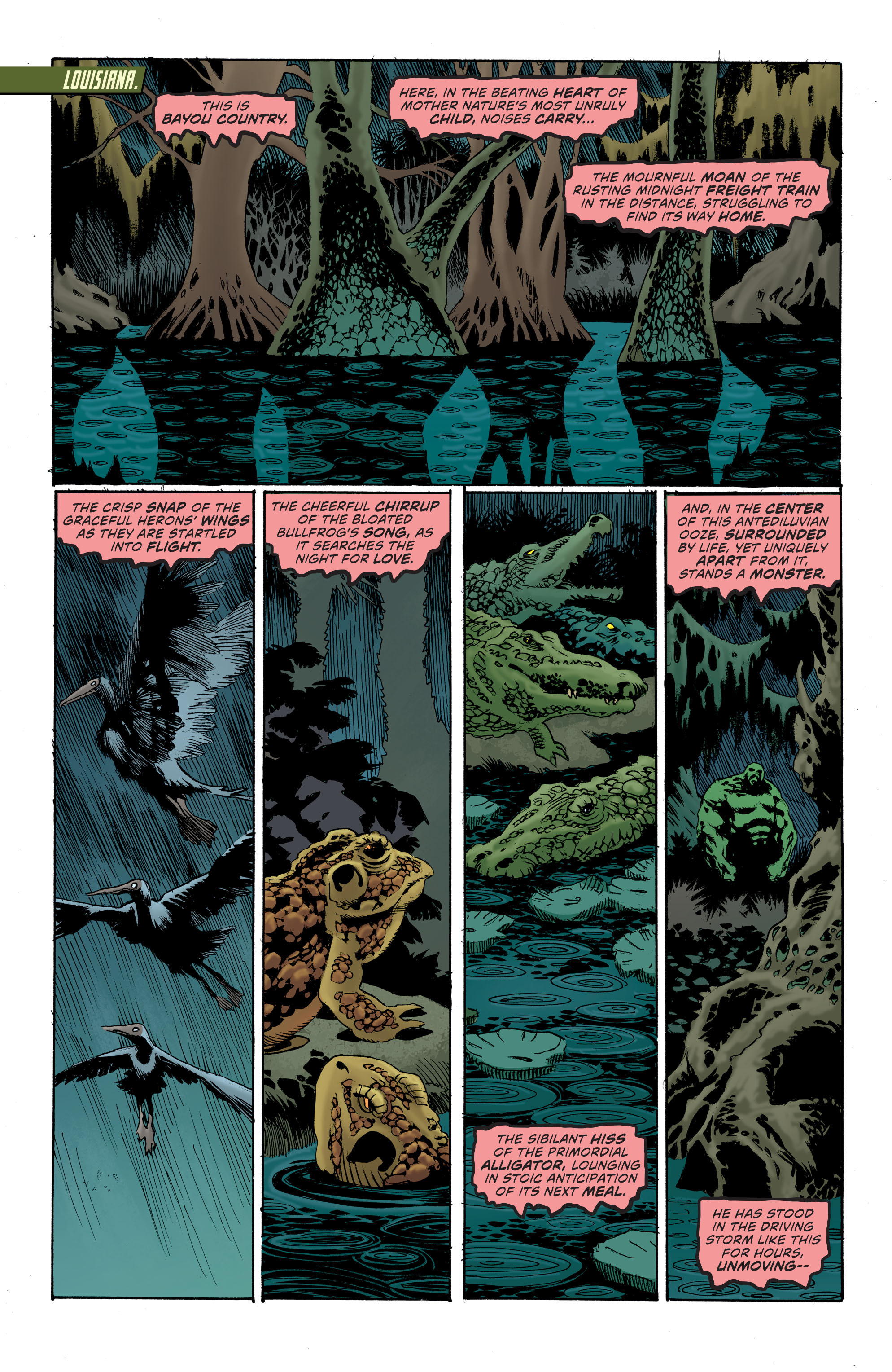 Read online Swamp Thing (2016) comic -  Issue #1 - 4