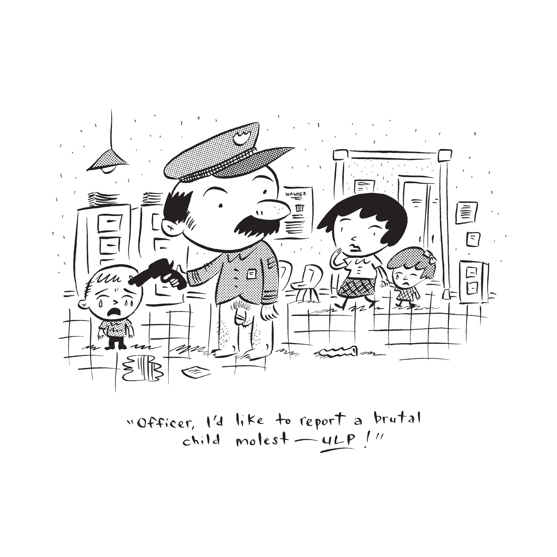 Read online Ho! The Morally Questionable Cartoons of Ivan Brunetti comic -  Issue # TPB - 64