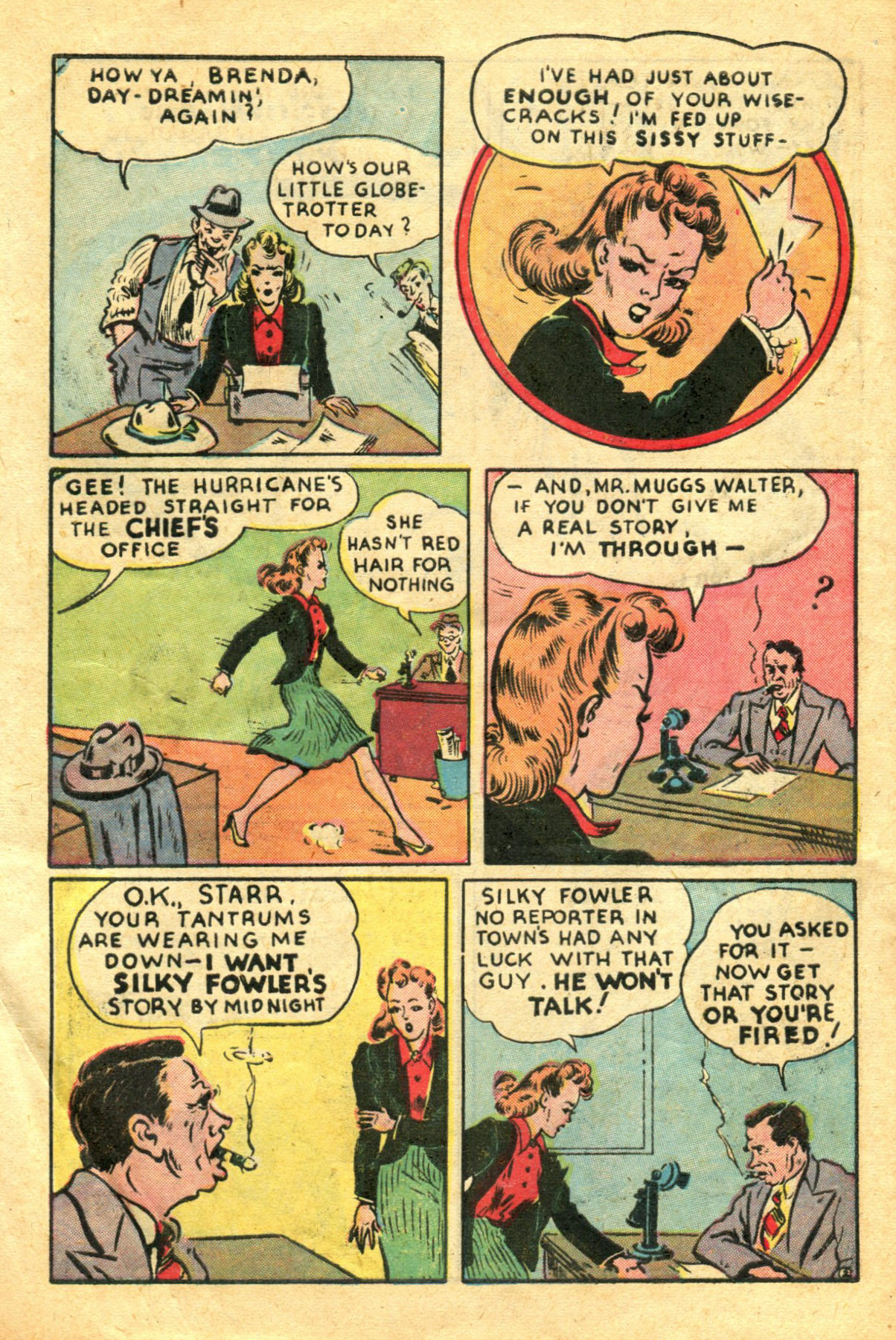 Read online Brenda Starr (1947) comic -  Issue #13 - 4