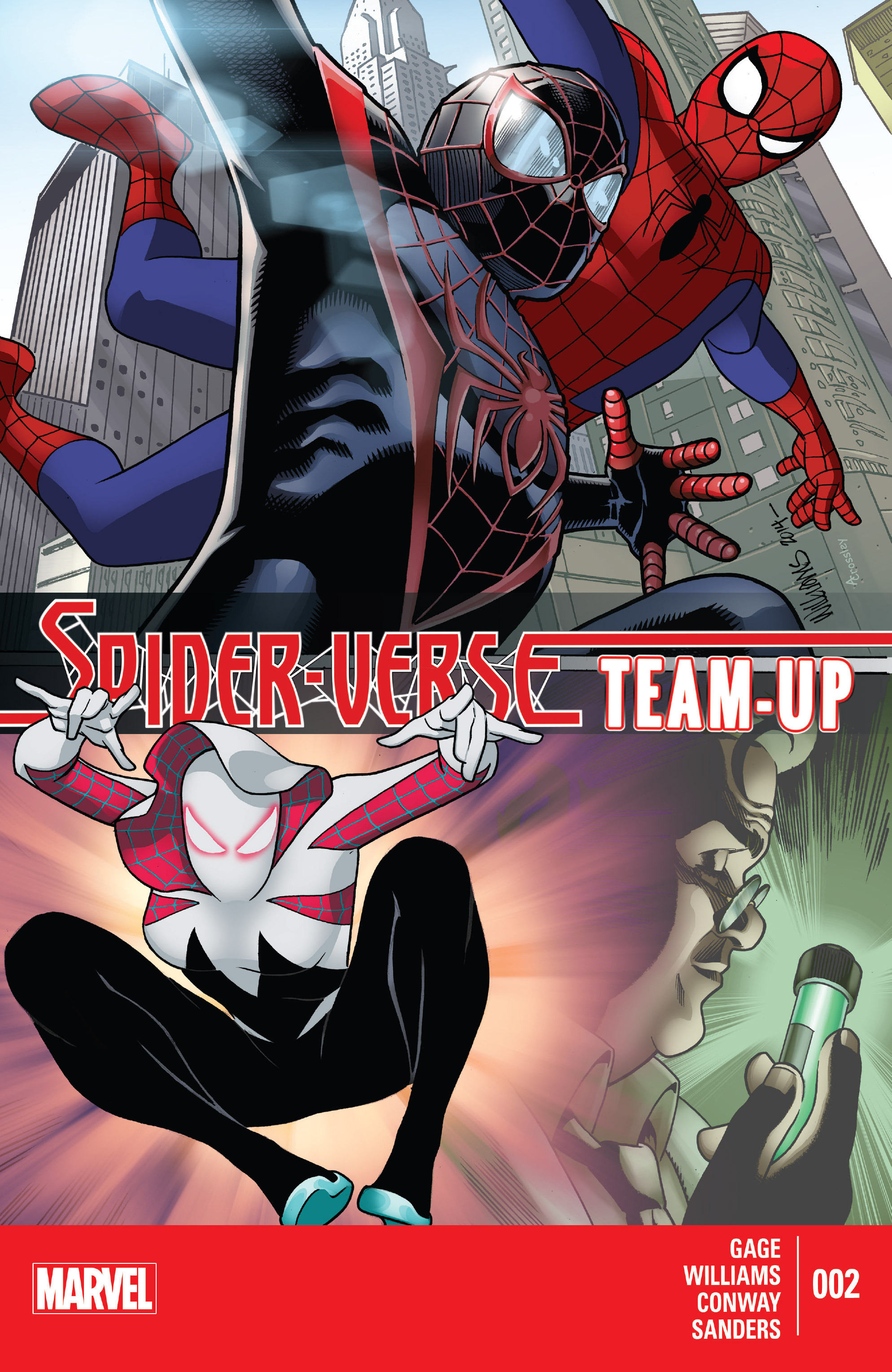 Read online Spider-Verse Team-Up comic -  Issue #2 - 1