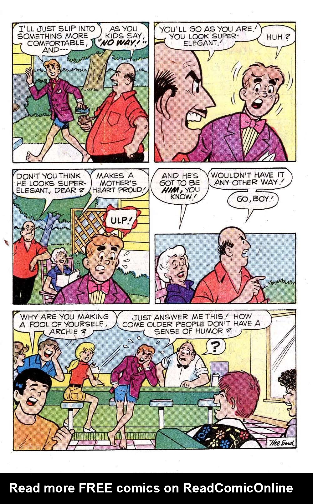 Read online Archie (1960) comic -  Issue #286 - 7