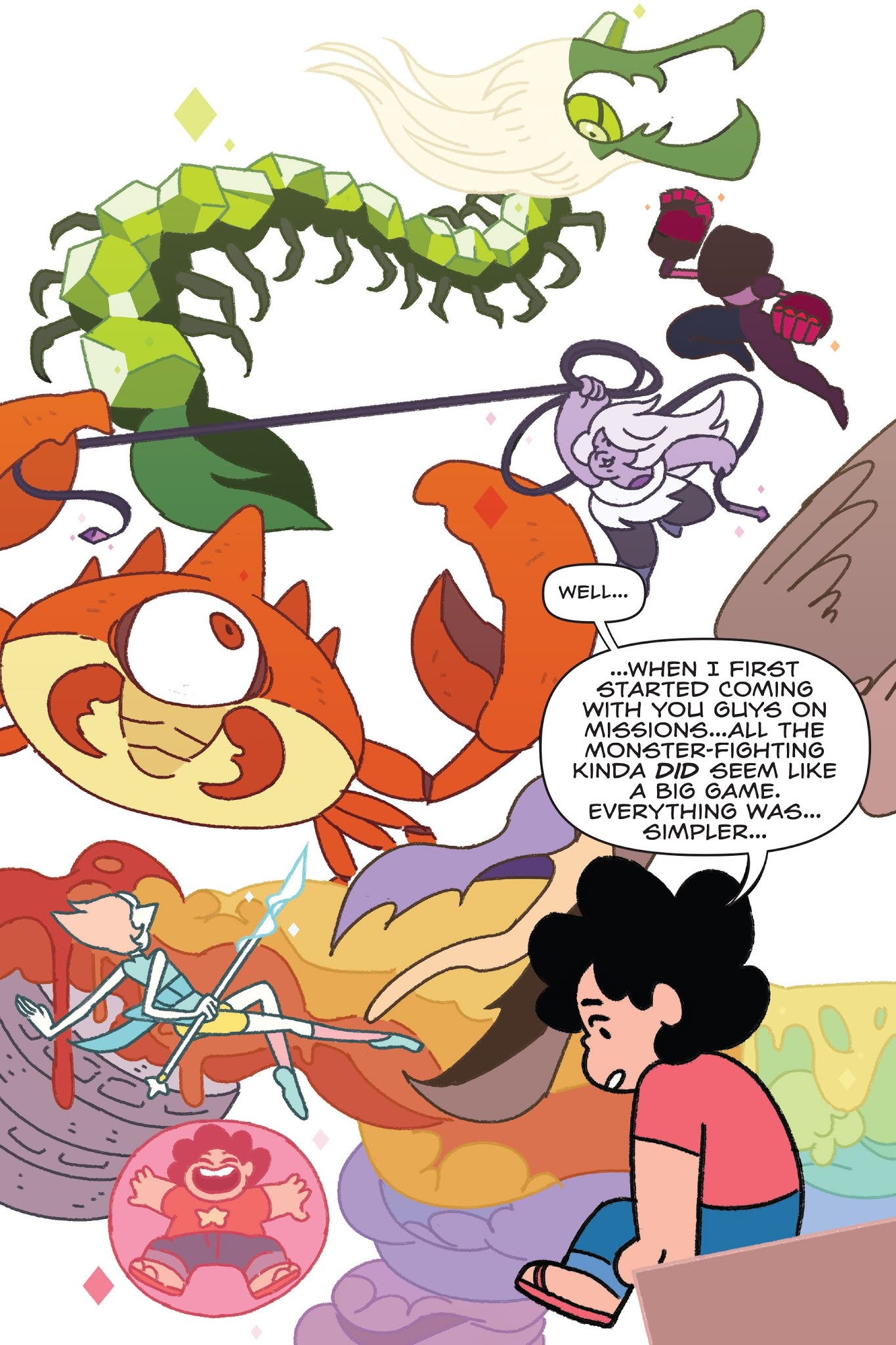 Read online Steven Universe: Anti-Gravity comic -  Issue # TPB - 42