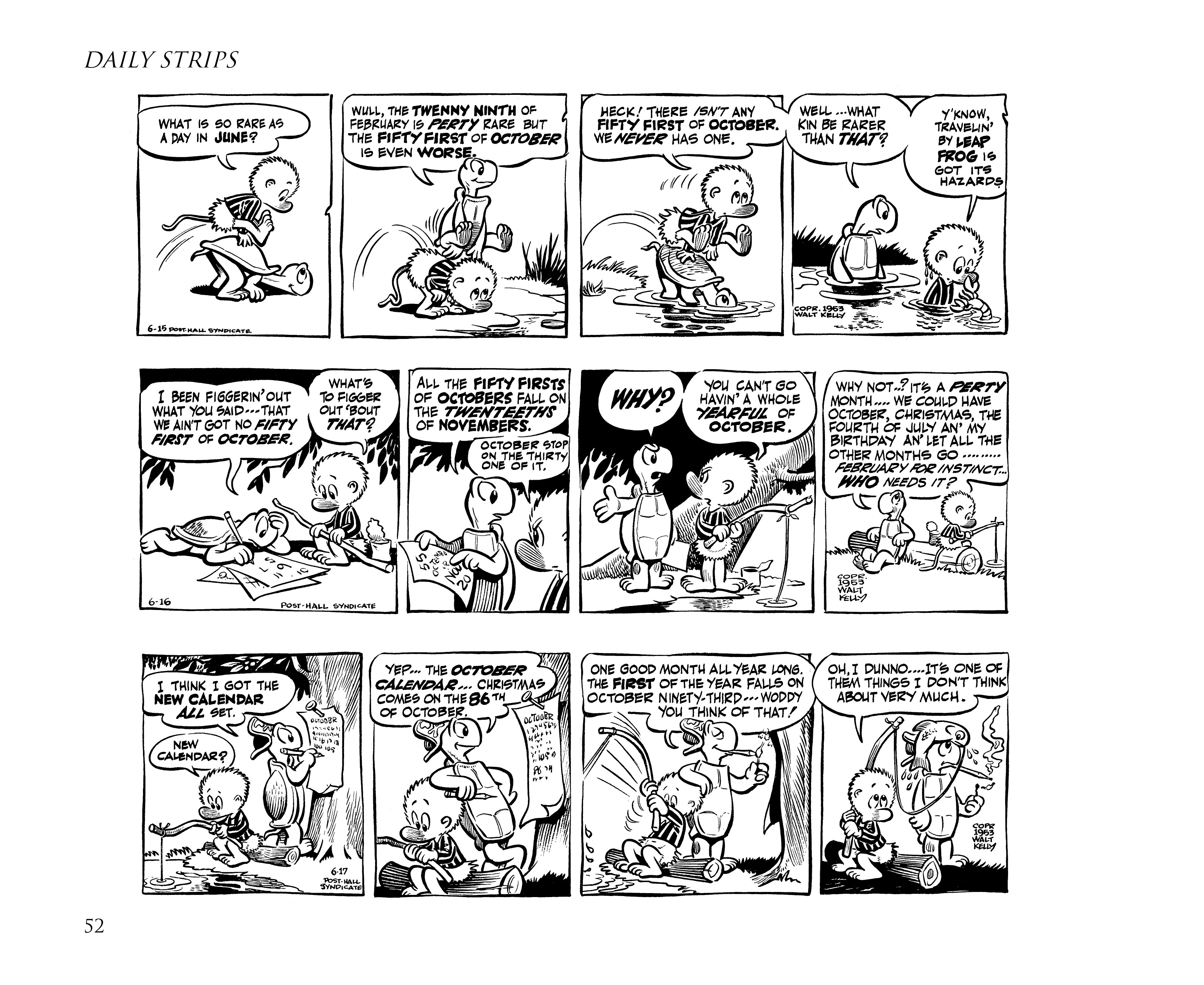 Read online Pogo by Walt Kelly: The Complete Syndicated Comic Strips comic -  Issue # TPB 3 (Part 1) - 64