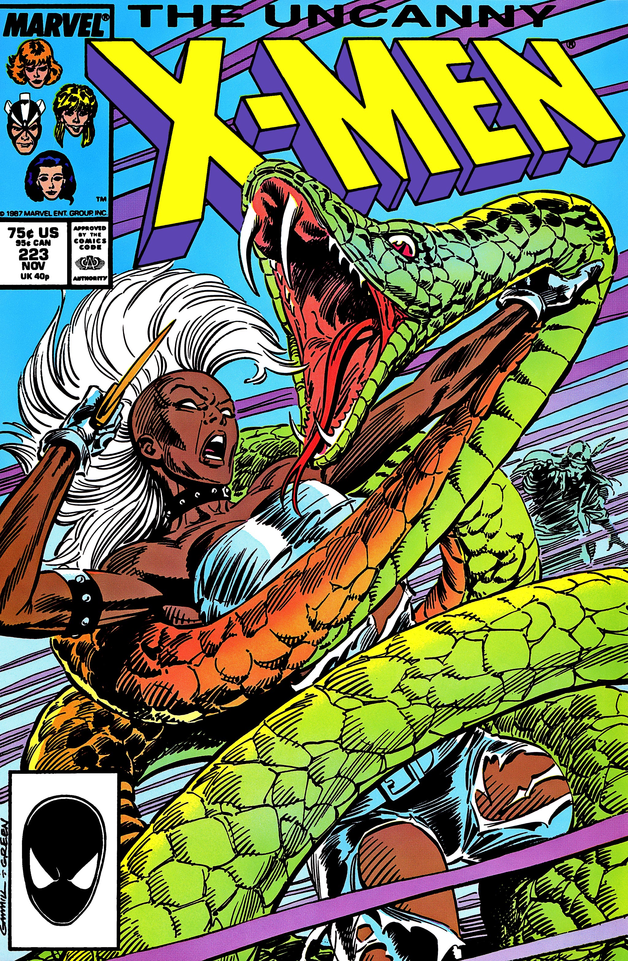 Read online Uncanny X-Men (1963) comic -  Issue #223 - 1