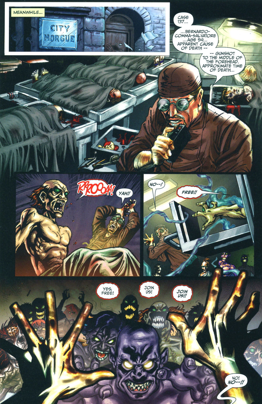 Read online Darkman vs. the Army of Darkness comic -  Issue #1 - 10