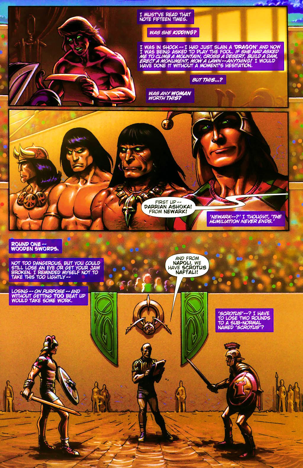 Read online Dawn: Three Tiers comic -  Issue #4 - 11