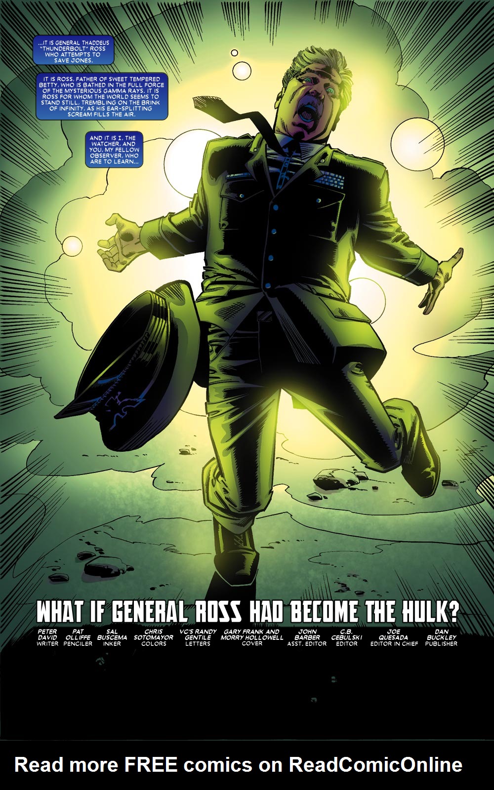 Read online What If General Ross Had Become the Hulk? comic -  Issue # Full - 3