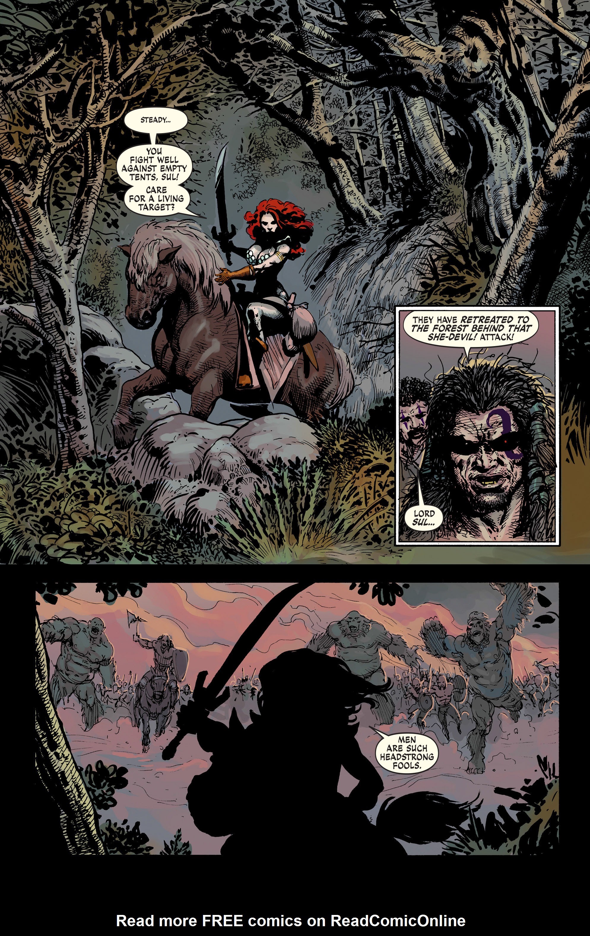 Read online Red Sonja: One More Day comic -  Issue # Full - 27