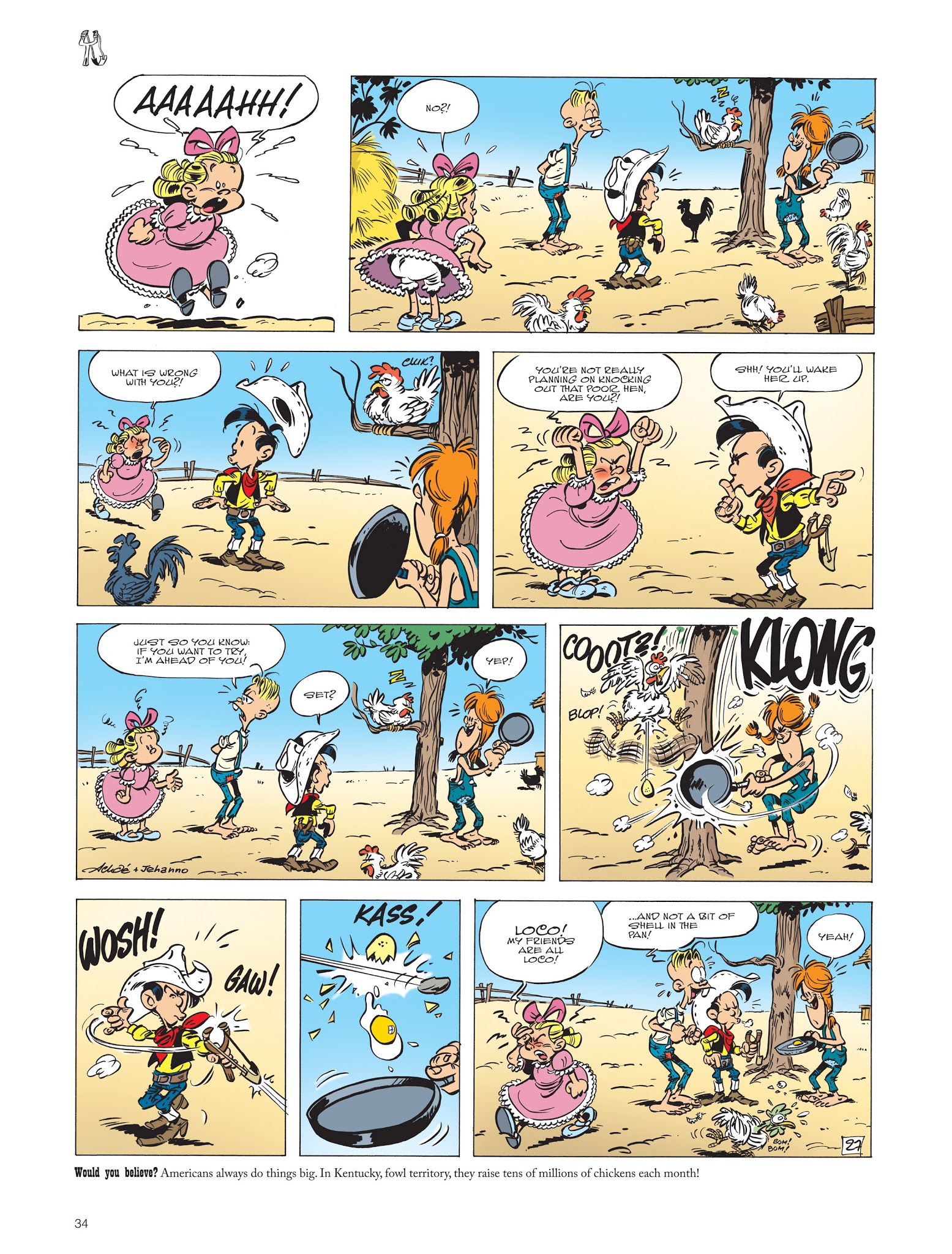 Read online The Adventures of Kid Lucky comic -  Issue #1 - 35