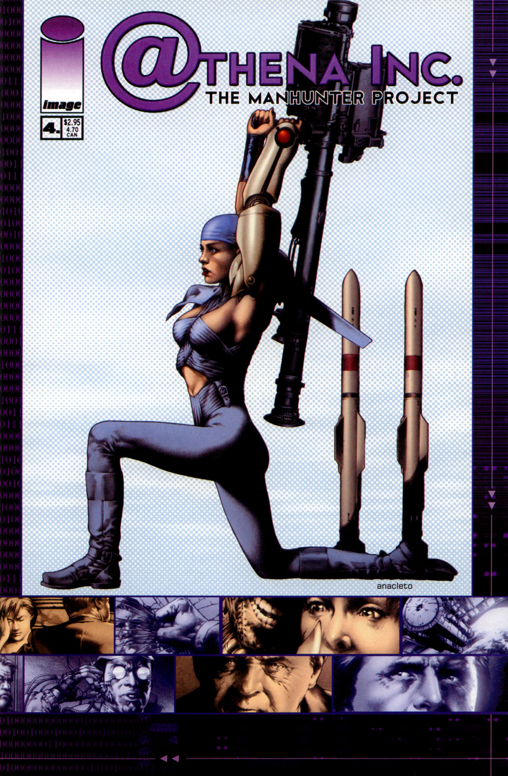 Read online Athena Inc. The Manhunter Project comic -  Issue #4 - 1