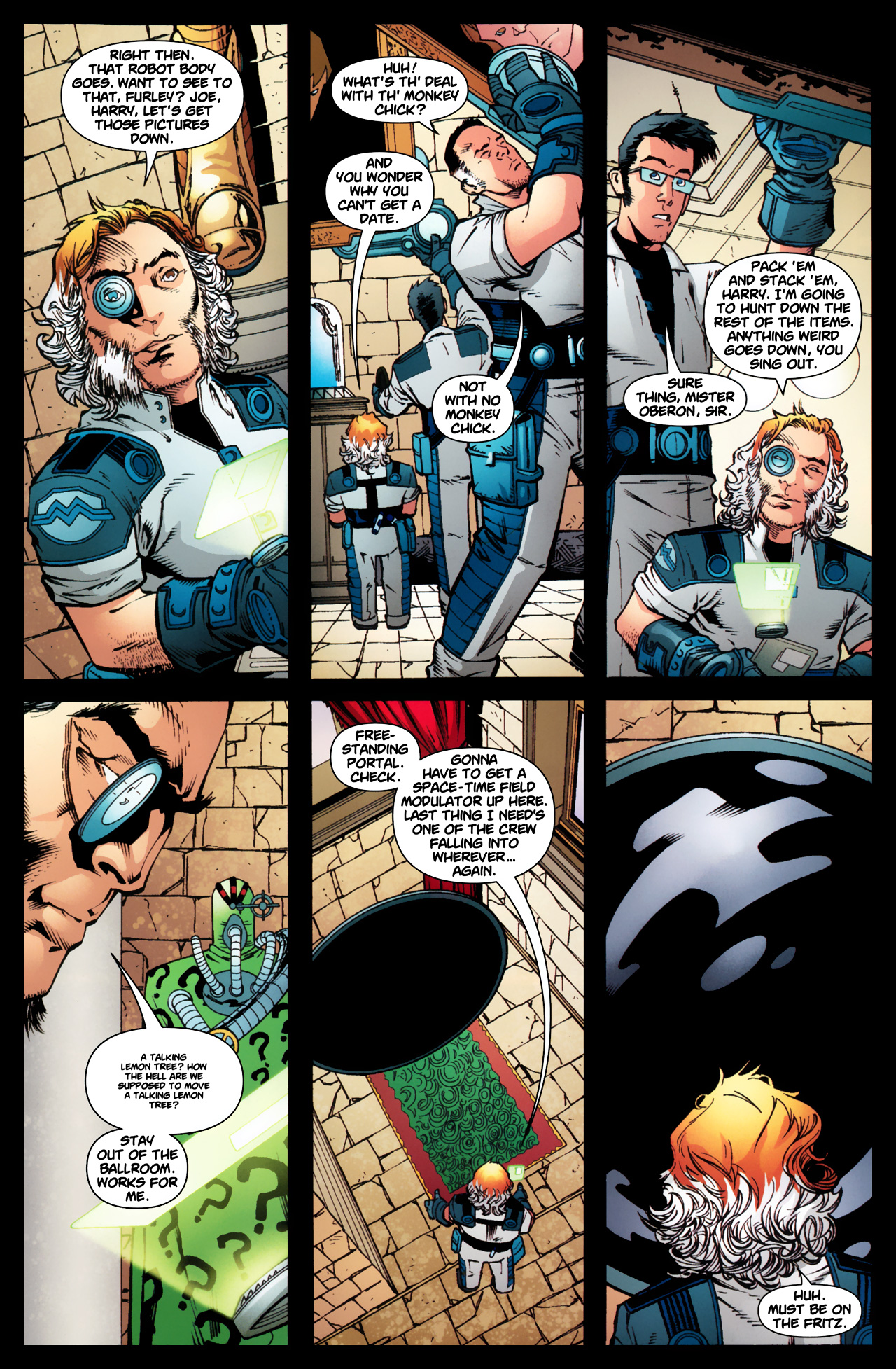 Read online Doom Patrol (2009) comic -  Issue #7 - 9