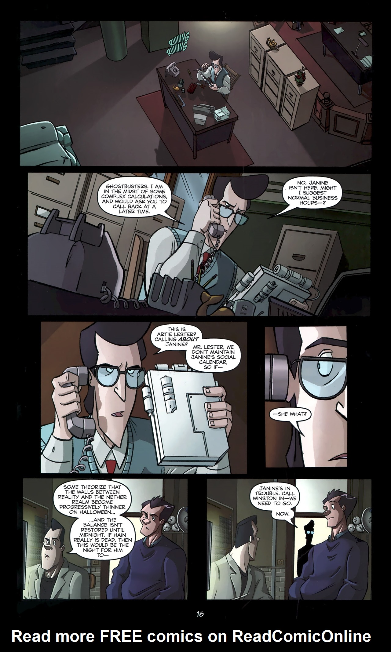 Read online Ghostbusters: What In Samhaim Just Happened?! comic -  Issue # Full - 18