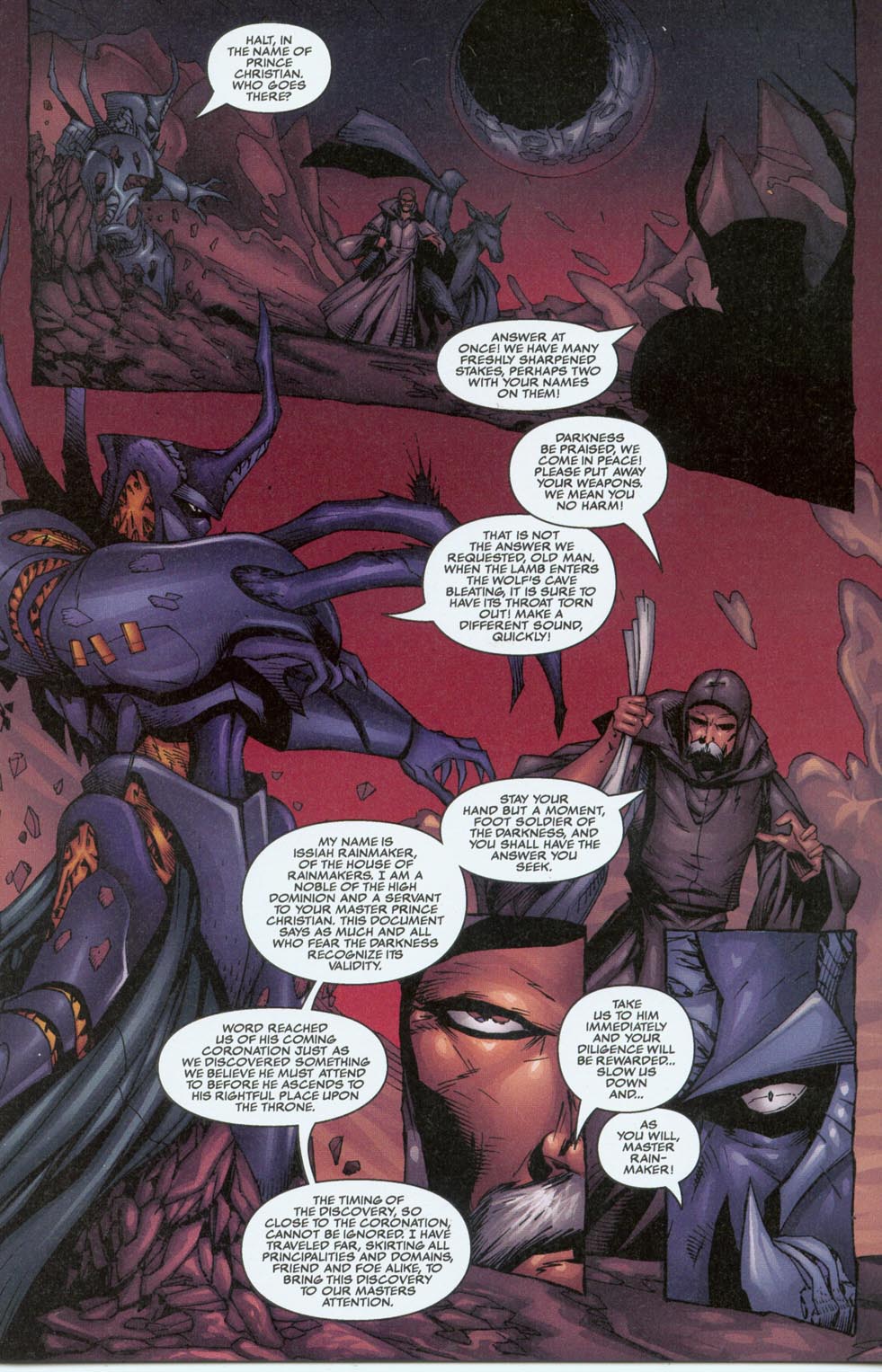 Read online Tales of the Darkness comic -  Issue #0.5 - 18