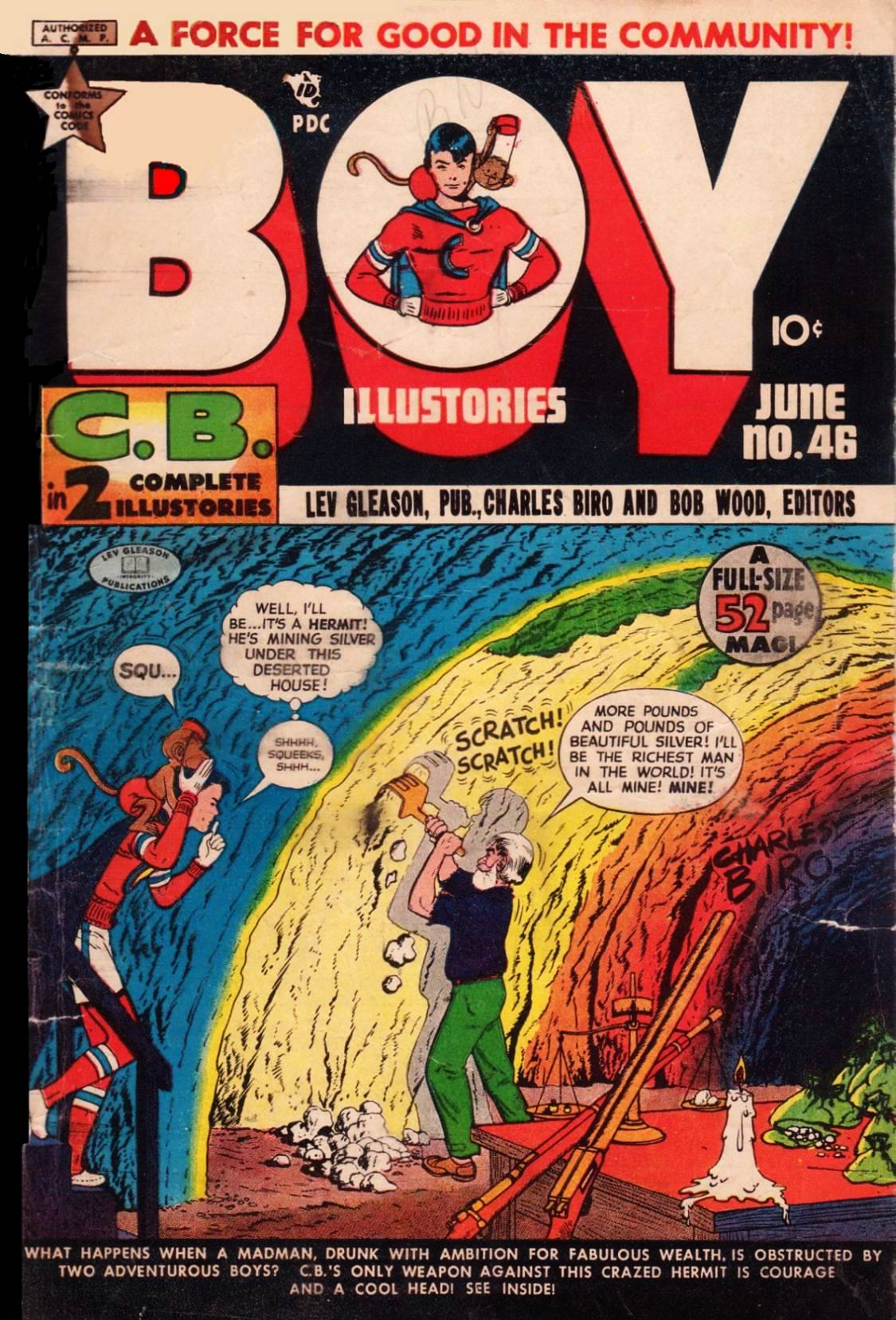 Read online Boy Comics comic -  Issue #46 - 1