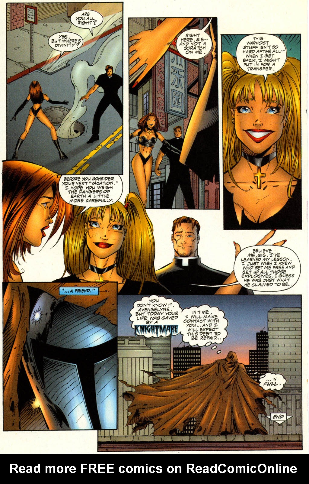 Read online Avengelyne (1996) comic -  Issue #7 - 17