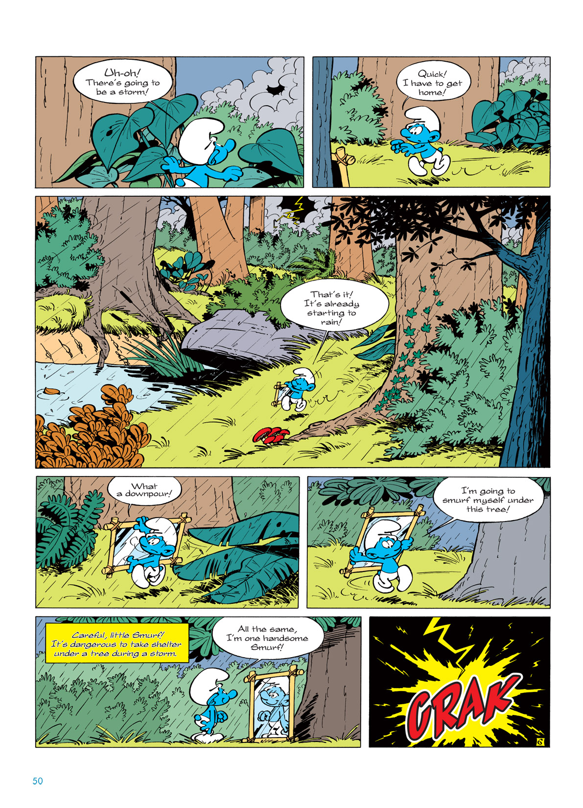 Read online The Smurfs comic -  Issue #5 - 50