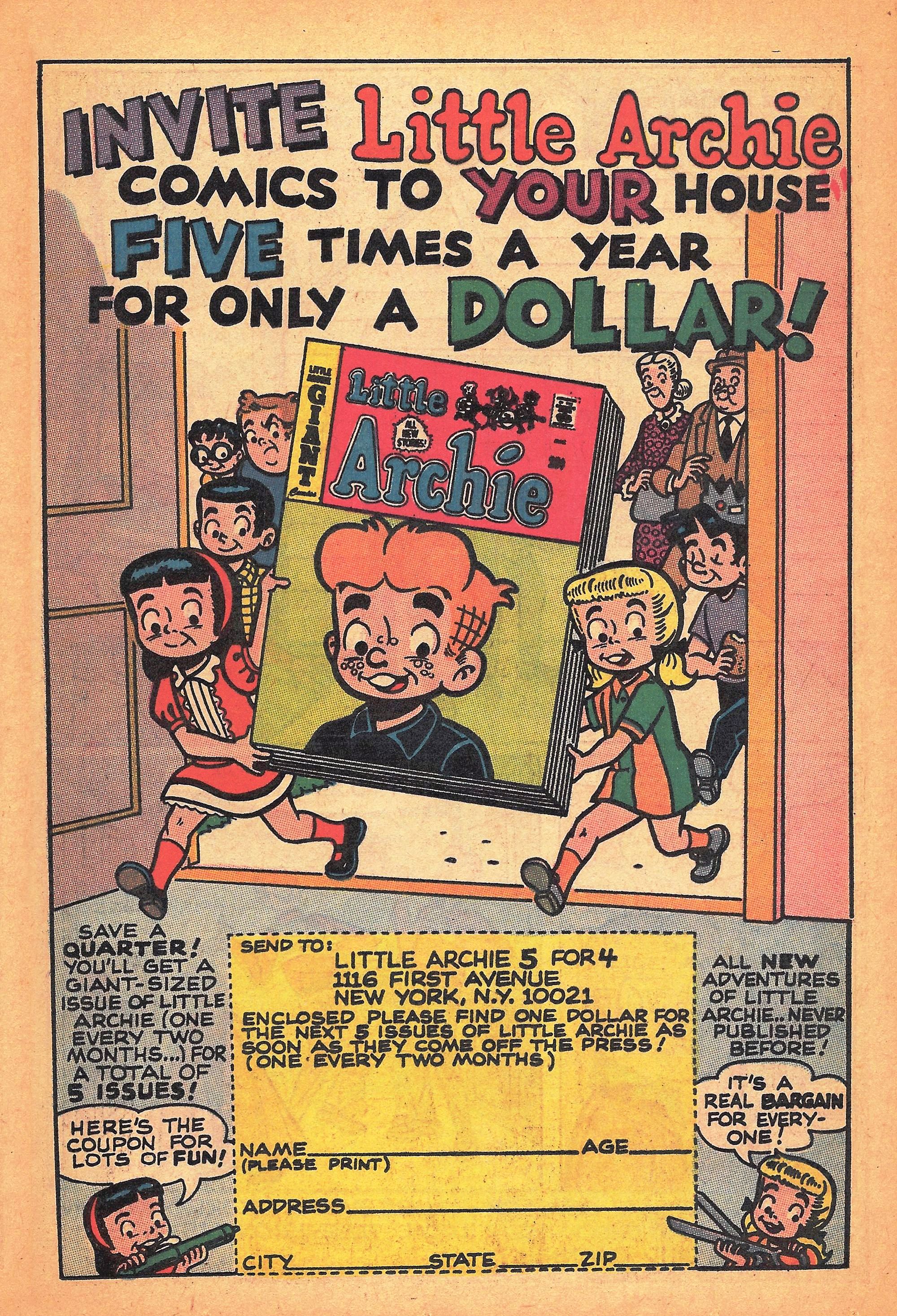 Read online The Adventures of Little Archie comic -  Issue #59 - 31
