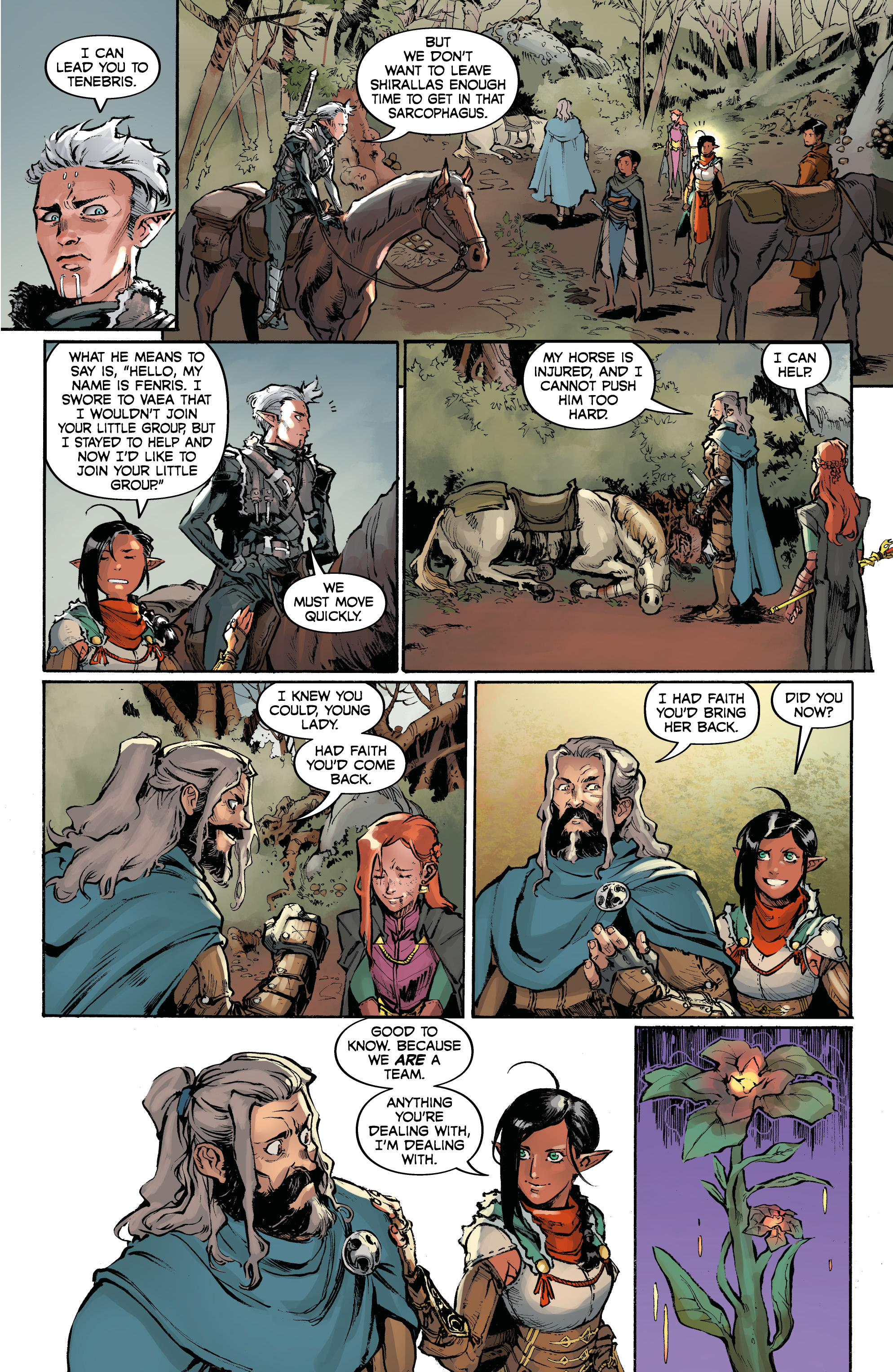 Read online Dragon Age: Blue Wraith comic -  Issue #3 - 20