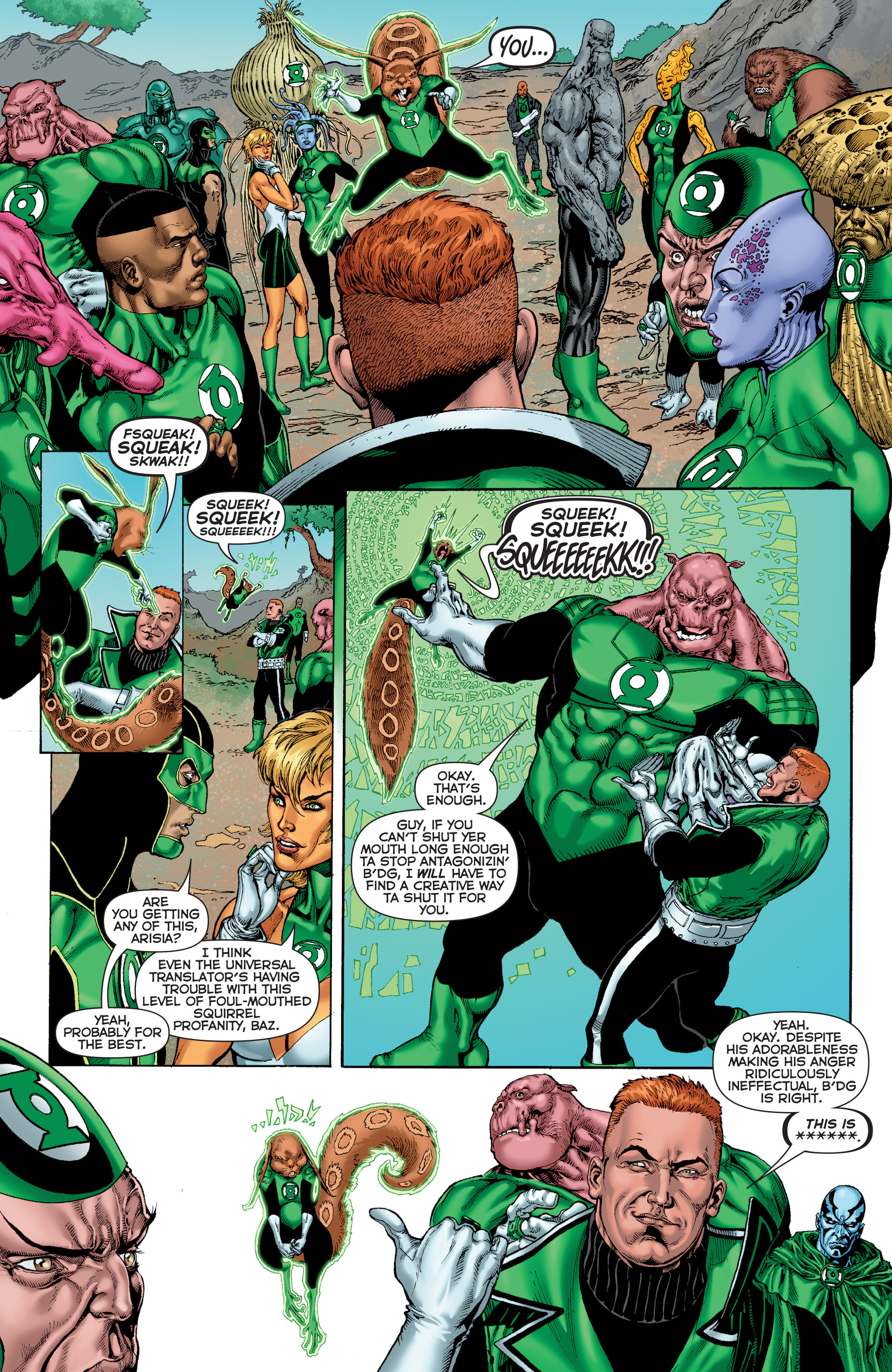 Read online Green Lantern Corps: Edge of Oblivion comic -  Issue #1 - 6