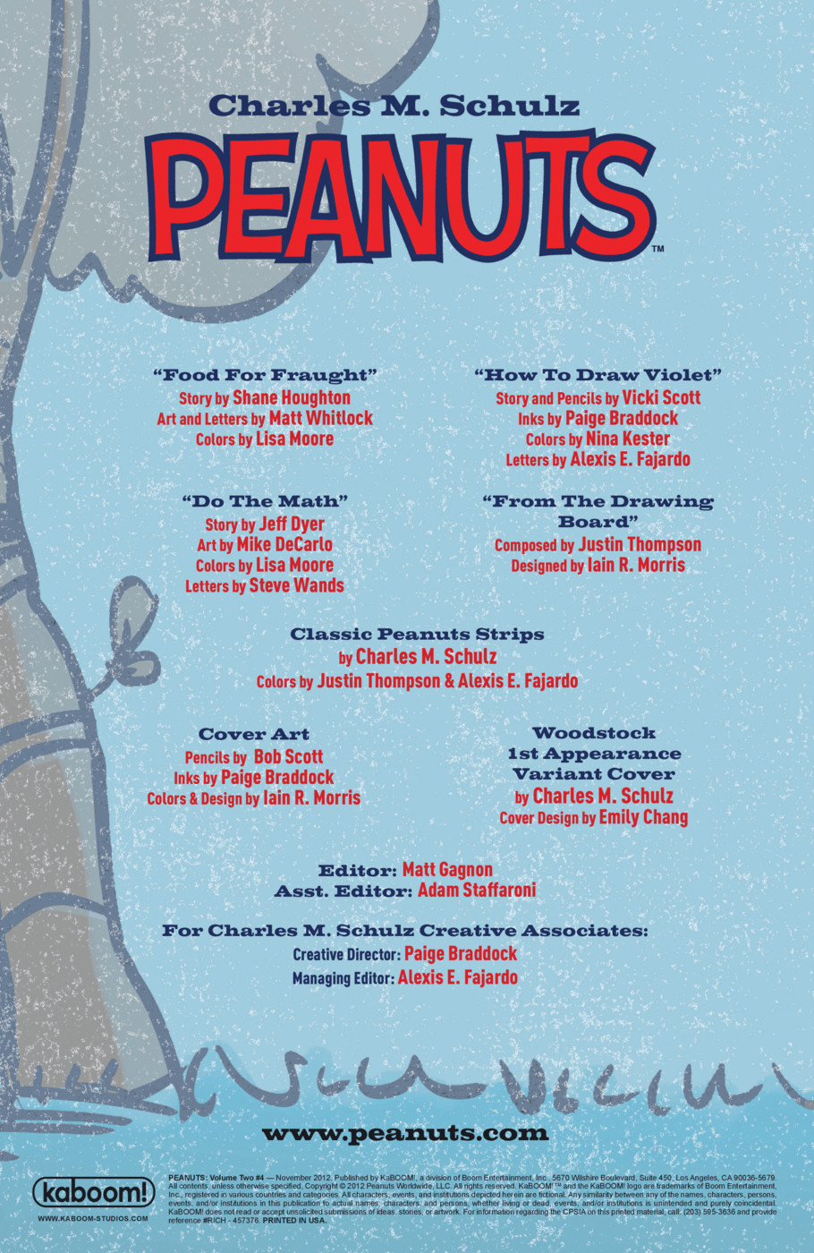 Read online Peanuts (2012) comic -  Issue #4 - 3