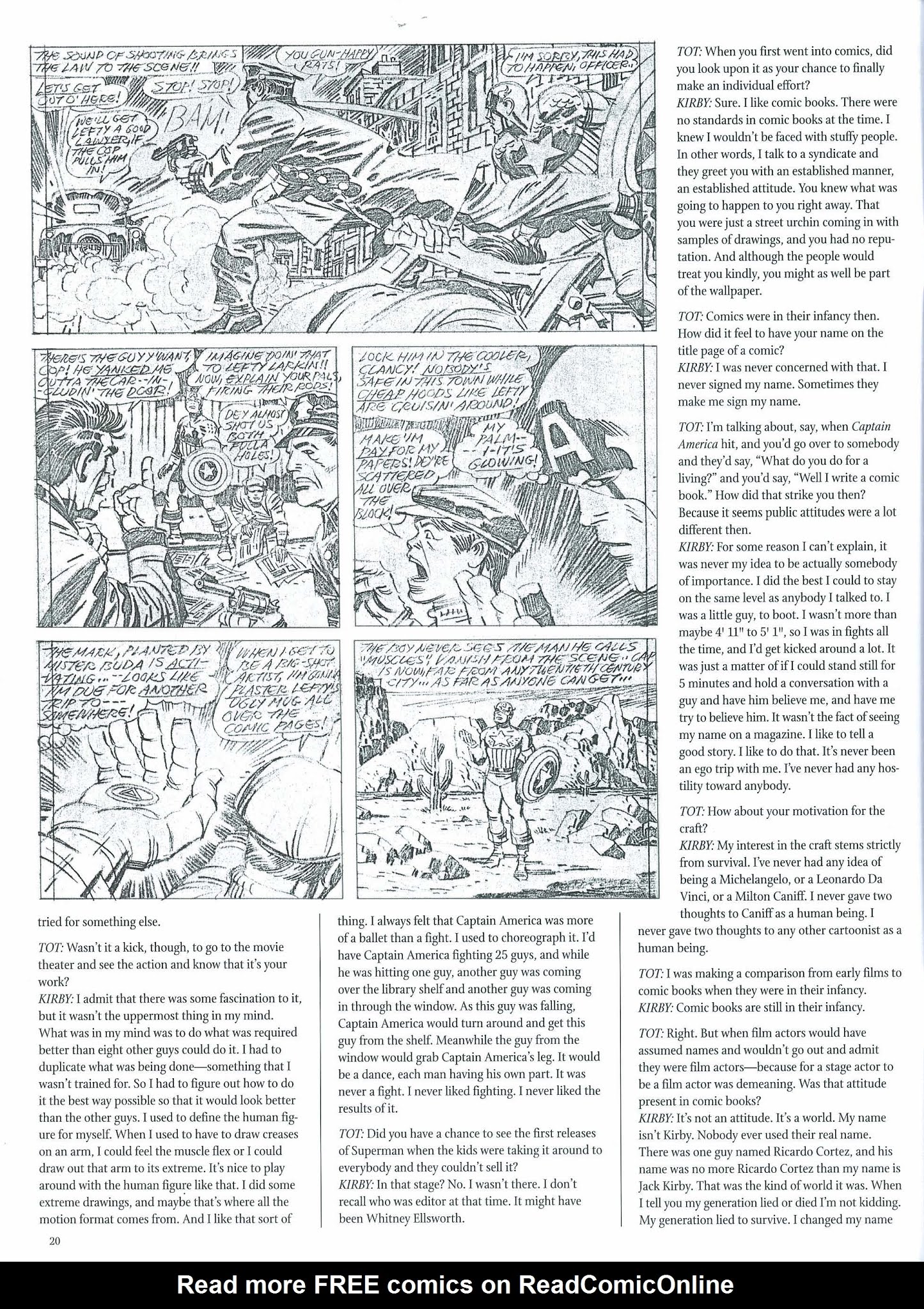 Read online The Jack Kirby Collector comic -  Issue #52 - 21