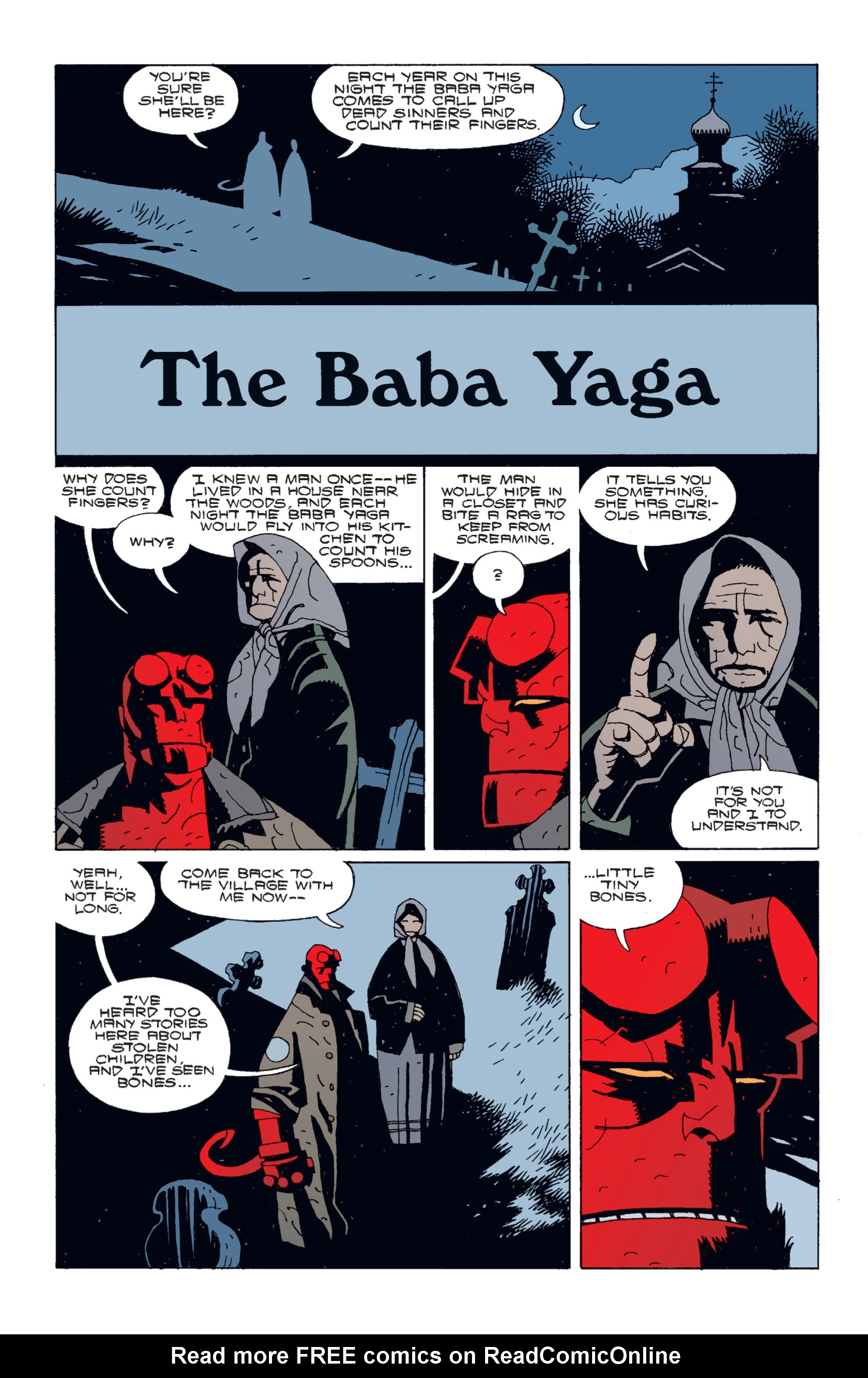 Read online Hellboy comic -  Issue #3 - 41