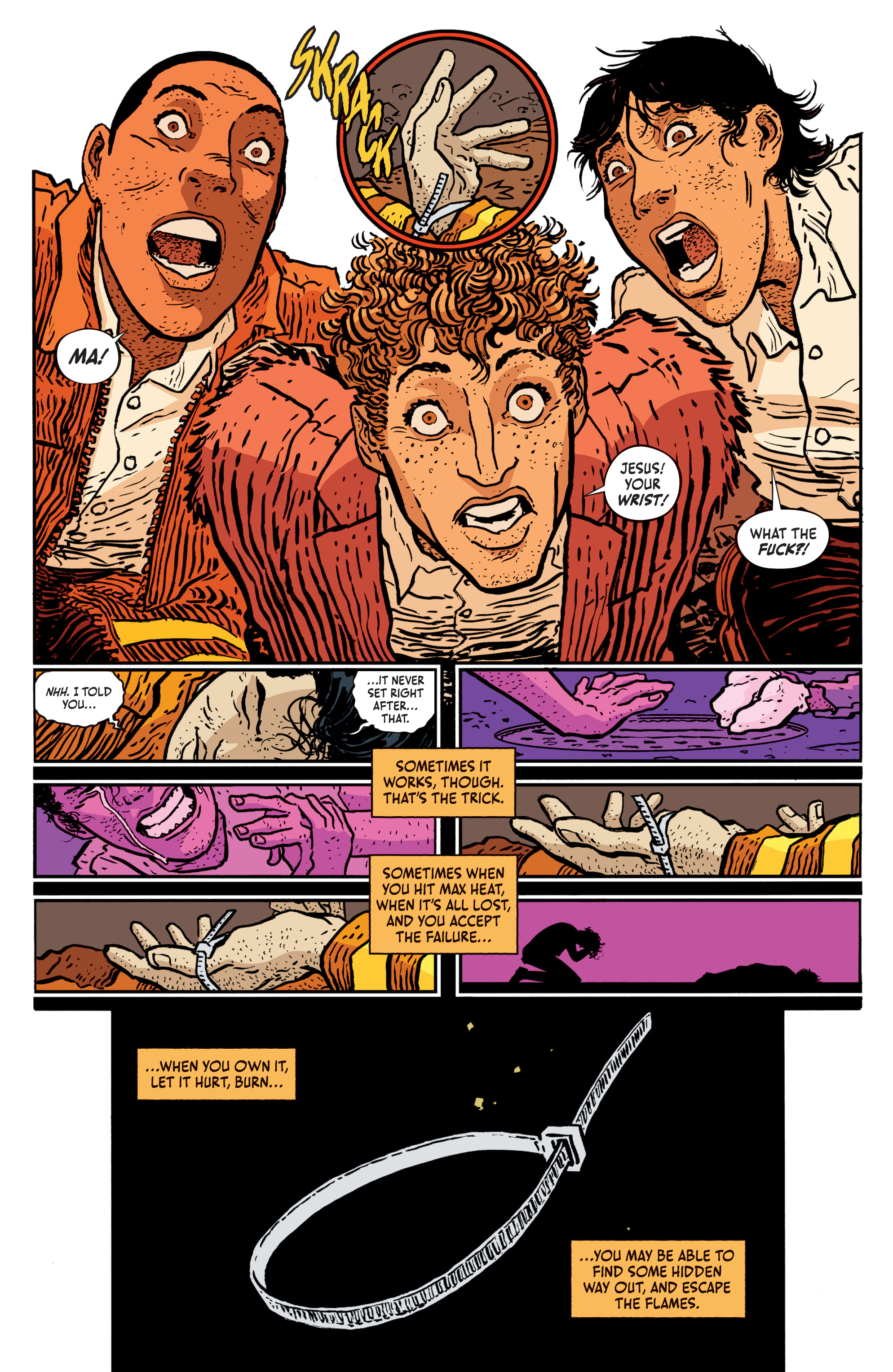 Read online Dark Spaces: Wildfire comic -  Issue #4 - 17