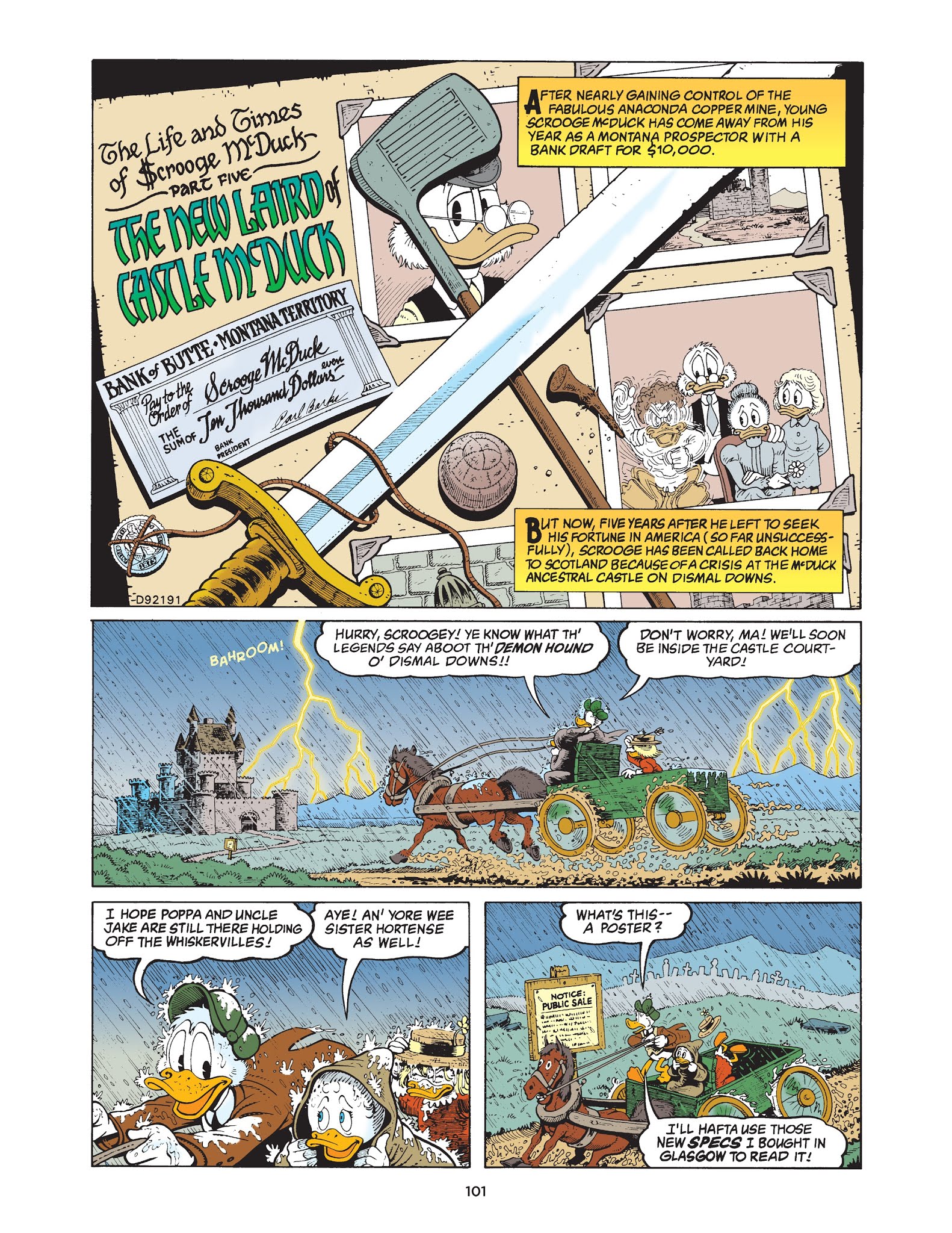 Read online Walt Disney Uncle Scrooge and Donald Duck: The Don Rosa Library comic -  Issue # TPB 4 (Part 2) - 2