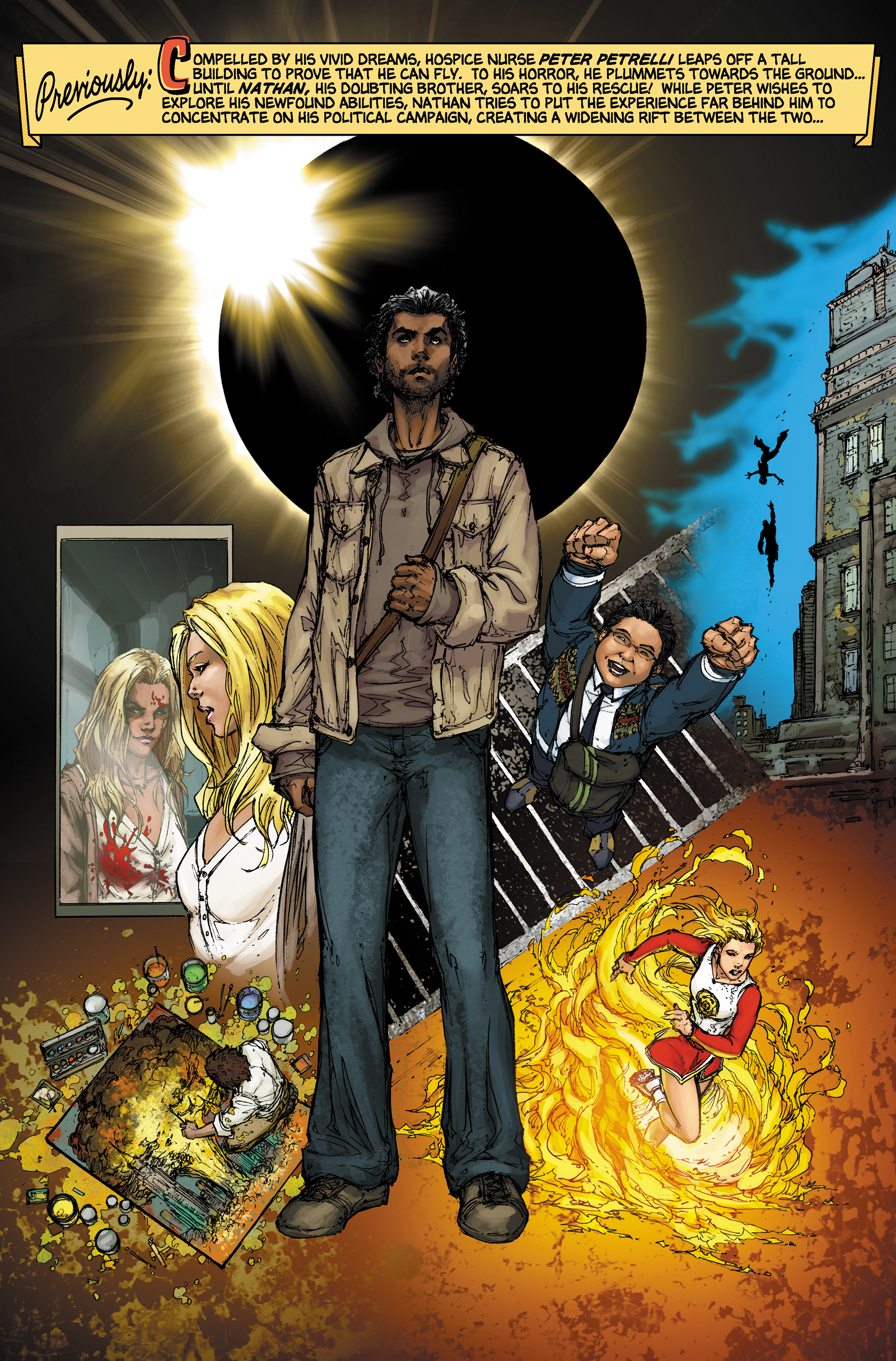 Read online Heroes comic -  Issue #3 - 1