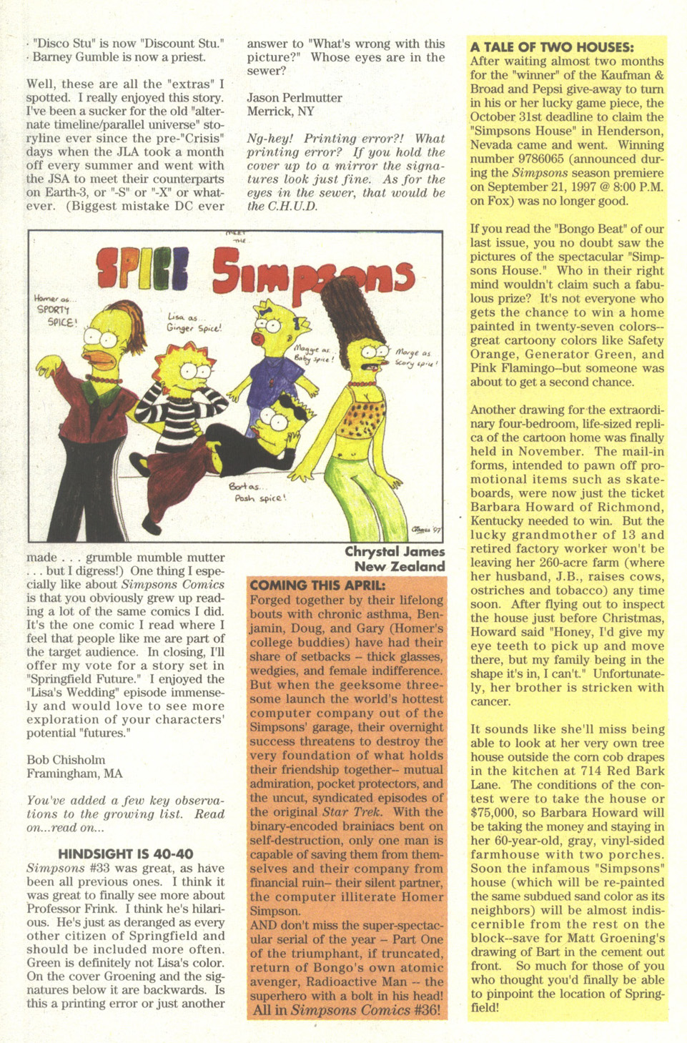 Read online Simpsons Comics comic -  Issue #35 - 27