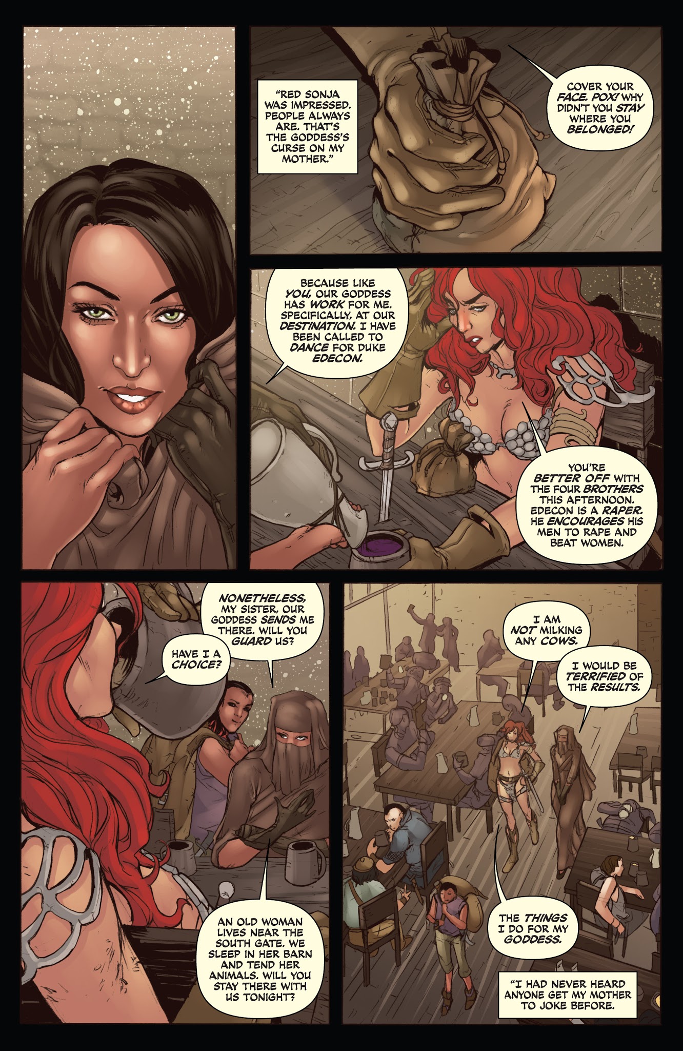 Read online Legends of Red Sonja comic -  Issue # TPB - 45