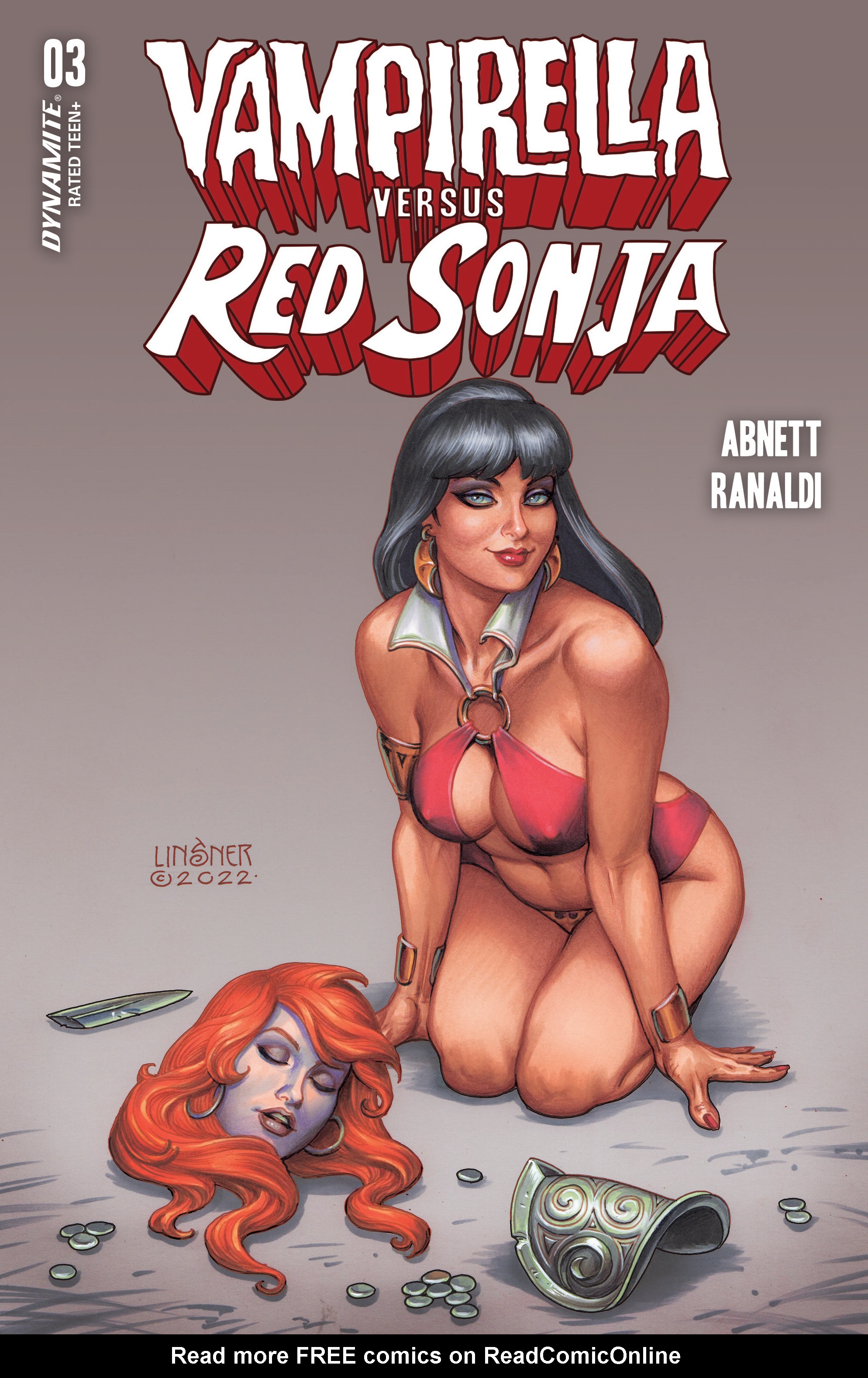 Read online Vampirella Vs. Red Sonja comic -  Issue #3 - 2
