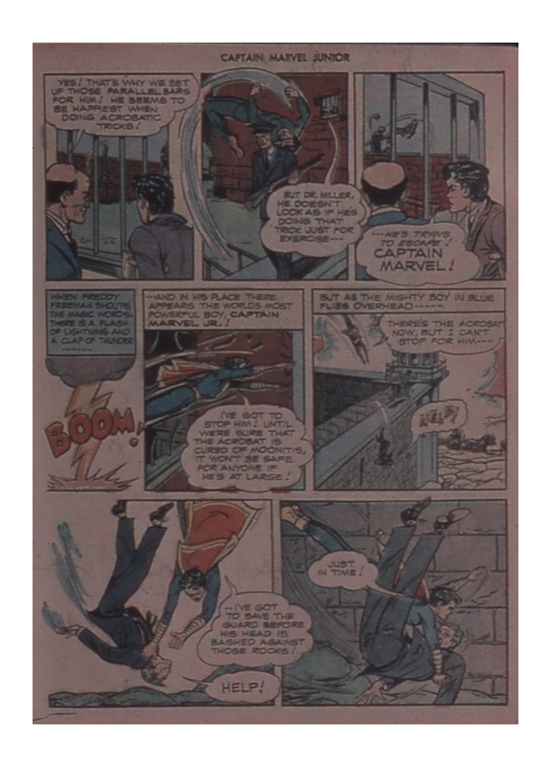 Read online Captain Marvel, Jr. comic -  Issue #57 - 17