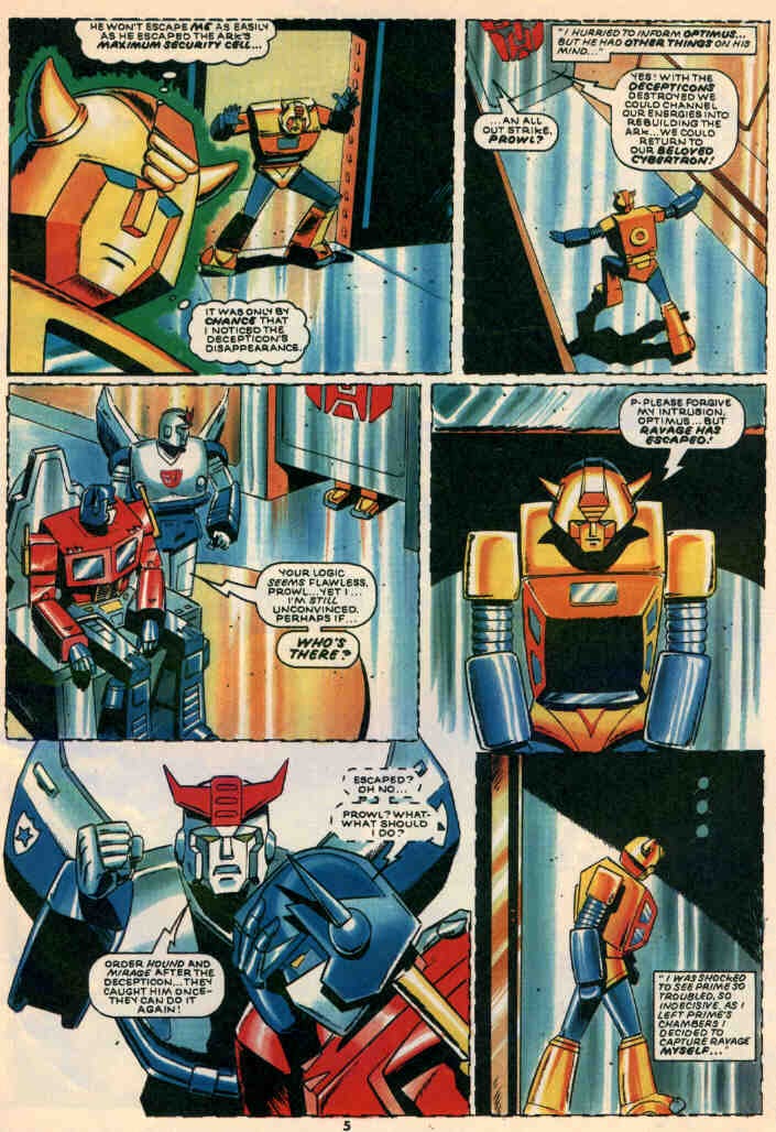 Read online The Transformers (UK) comic -  Issue #43 - 4