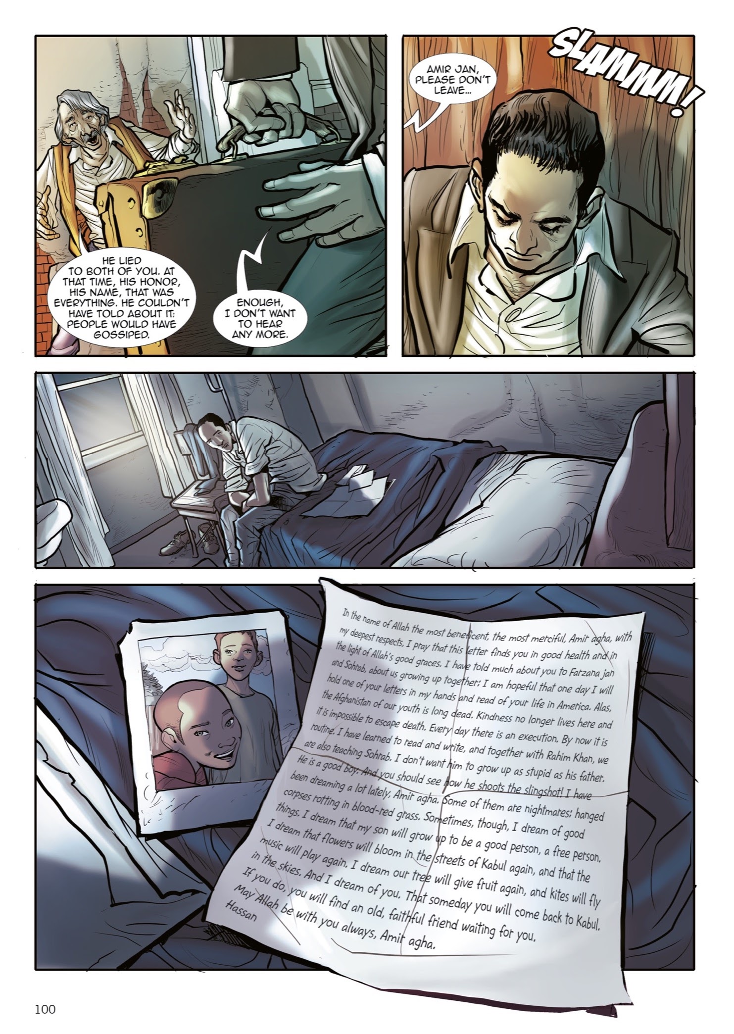 Read online The Kite Runner comic -  Issue # TPB - 101