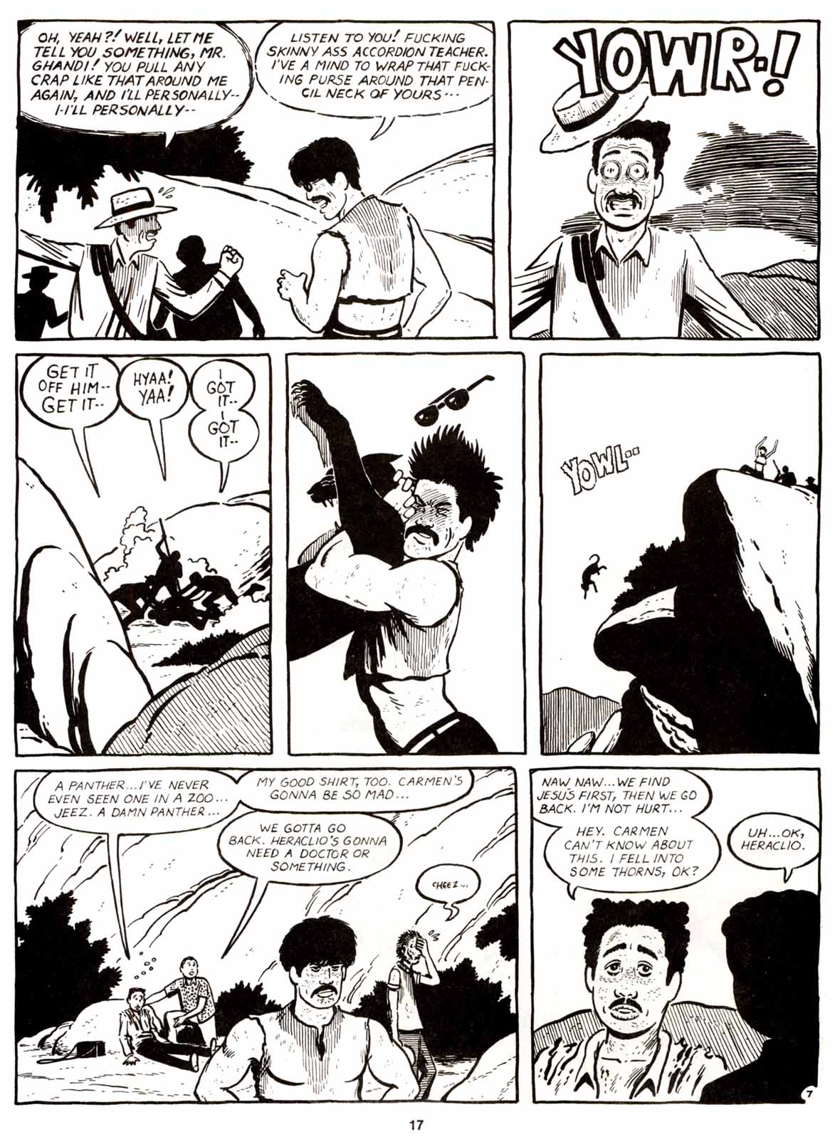 Read online Love and Rockets (1982) comic -  Issue #9 - 19