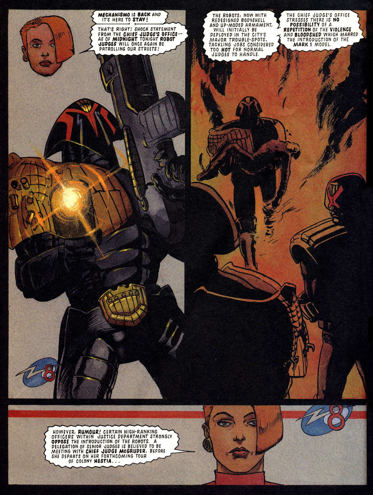 Read online Judge Dredd: The Megazine (vol. 2) comic -  Issue #57 - 4