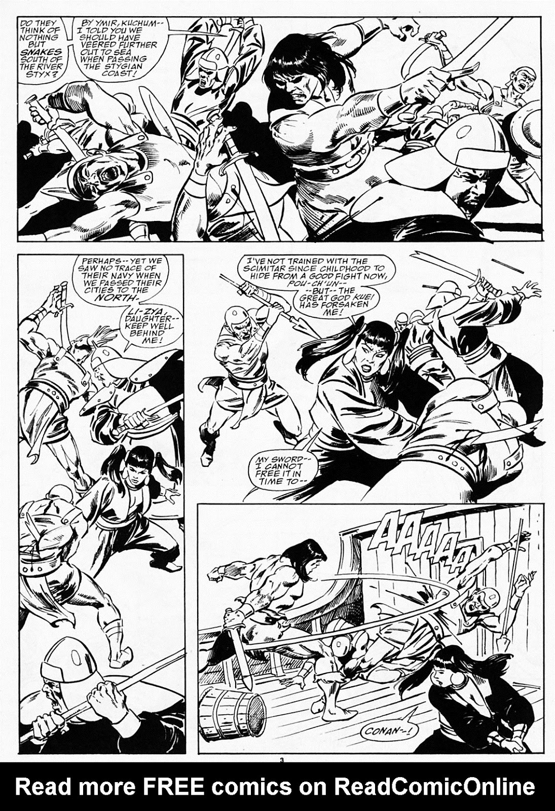 The Savage Sword Of Conan issue 191 - Page 5
