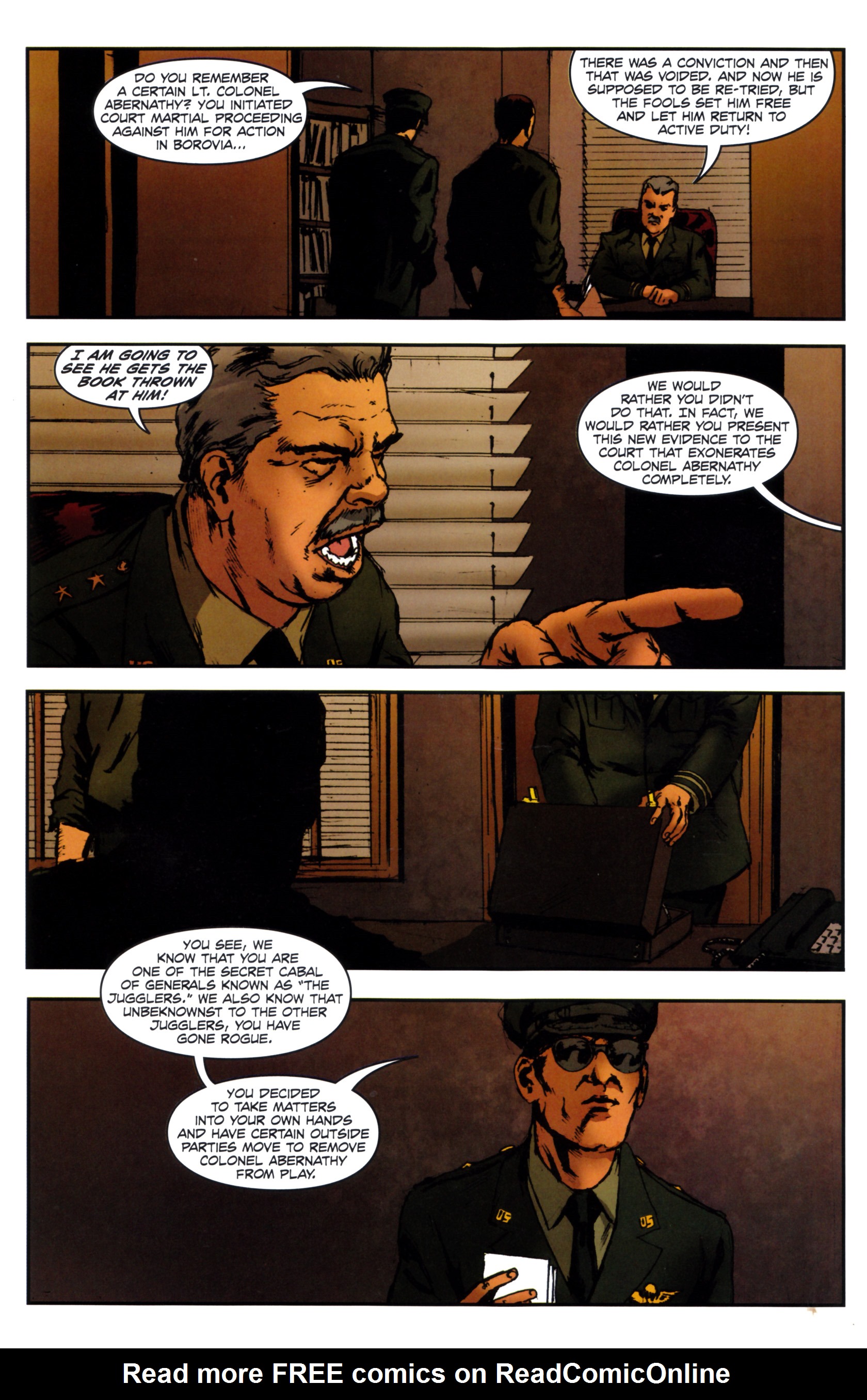 Read online G.I. Joe Declassified comic -  Issue #3 - 34