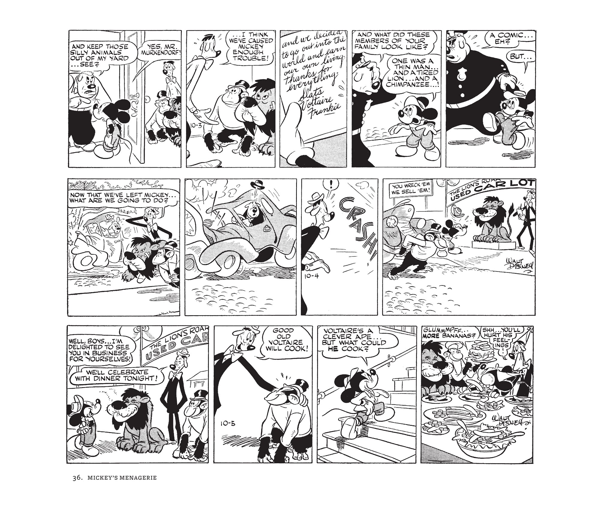 Read online Walt Disney's Mickey Mouse by Floyd Gottfredson comic -  Issue # TPB 9 (Part 1) - 36
