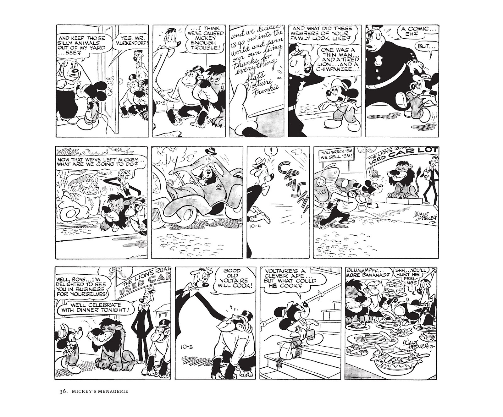 Walt Disney's Mickey Mouse by Floyd Gottfredson issue TPB 9 (Part 1) - Page 36
