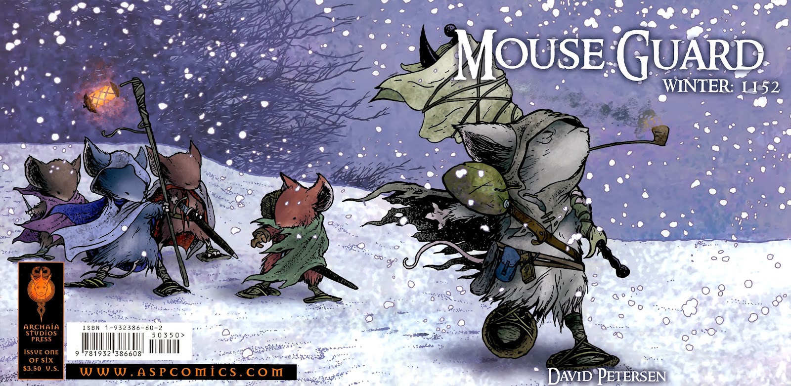 Mouse Guard: Winter 1152 issue 1 - Page 1