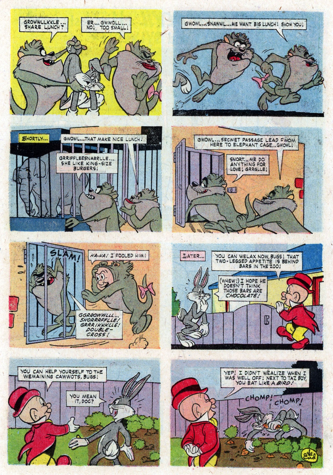 Read online Tasmanian Devil and His Tasty Friends comic -  Issue # Full - 11